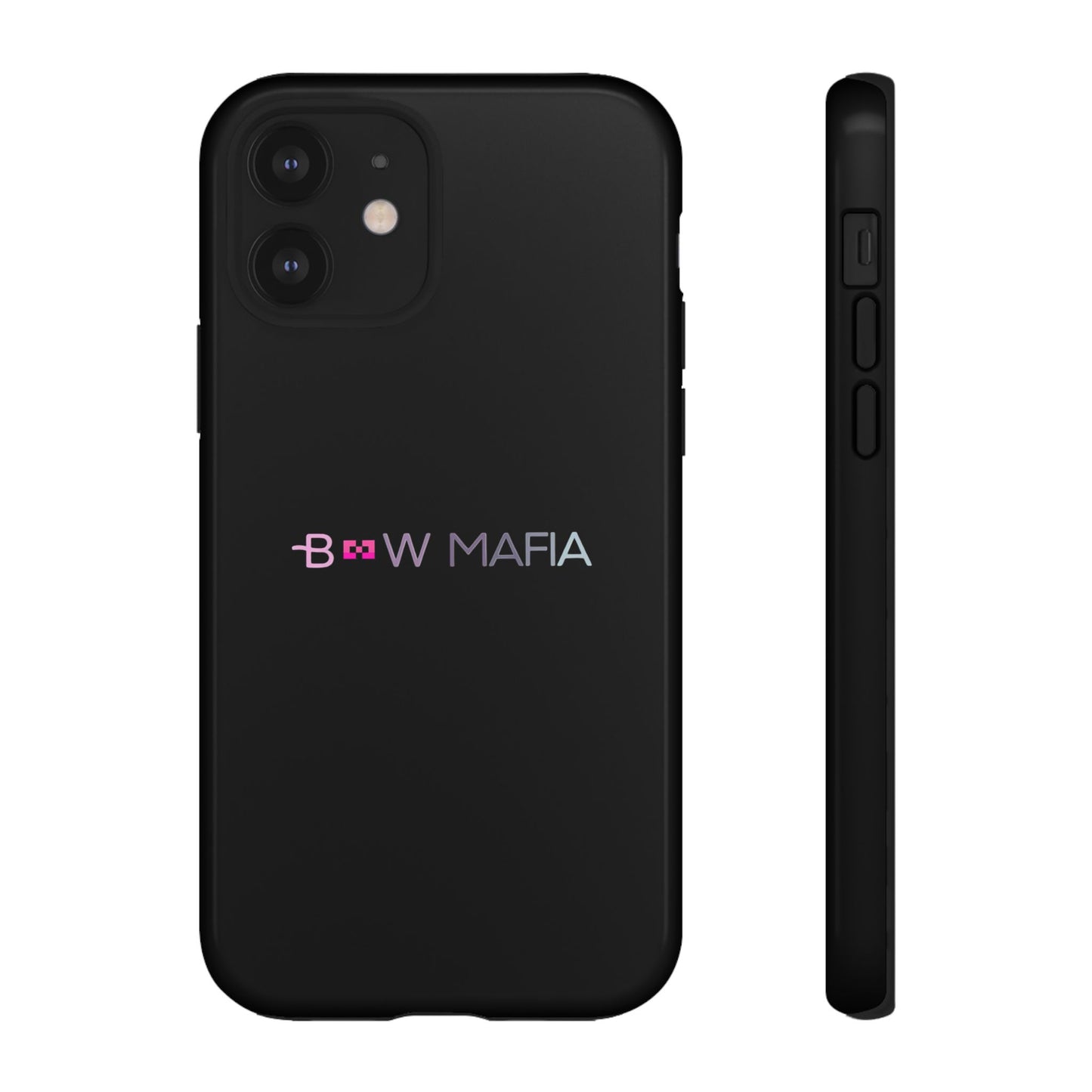 Bow Mafia Stylish Phone Case - Tough Cases with 'Bow Mafia' Design, Unique Gift for Bow Enthusiasts, Holiday Essential, Trendy Tech Gear