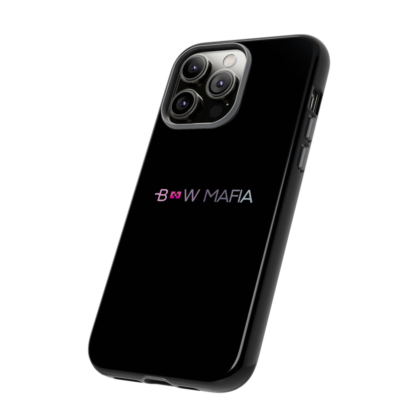 Bow Mafia Stylish Phone Case - Tough Cases with 'Bow Mafia' Design, Unique Gift for Bow Enthusiasts, Holiday Essential, Trendy Tech Gear