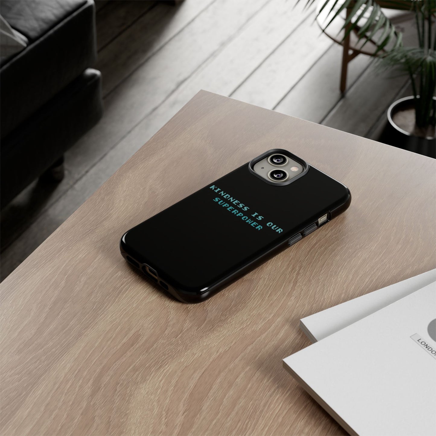 Bow Mafia (kindness) Stylish Phone Case - Tough Cases with 'Bow Mafia' Design, Unique Gift for Bow Enthusiasts, Holiday Essential, Trendy Tech Gear