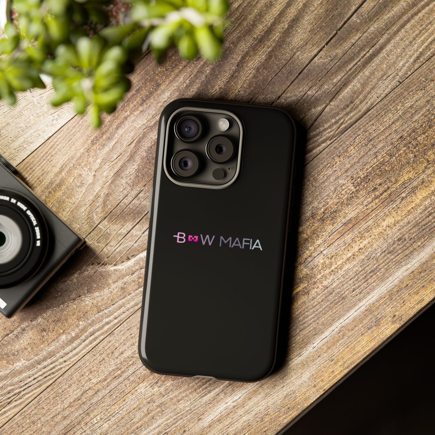 Bow Mafia Stylish Phone Case - Tough Cases with 'Bow Mafia' Design, Unique Gift for Bow Enthusiasts, Holiday Essential, Trendy Tech Gear