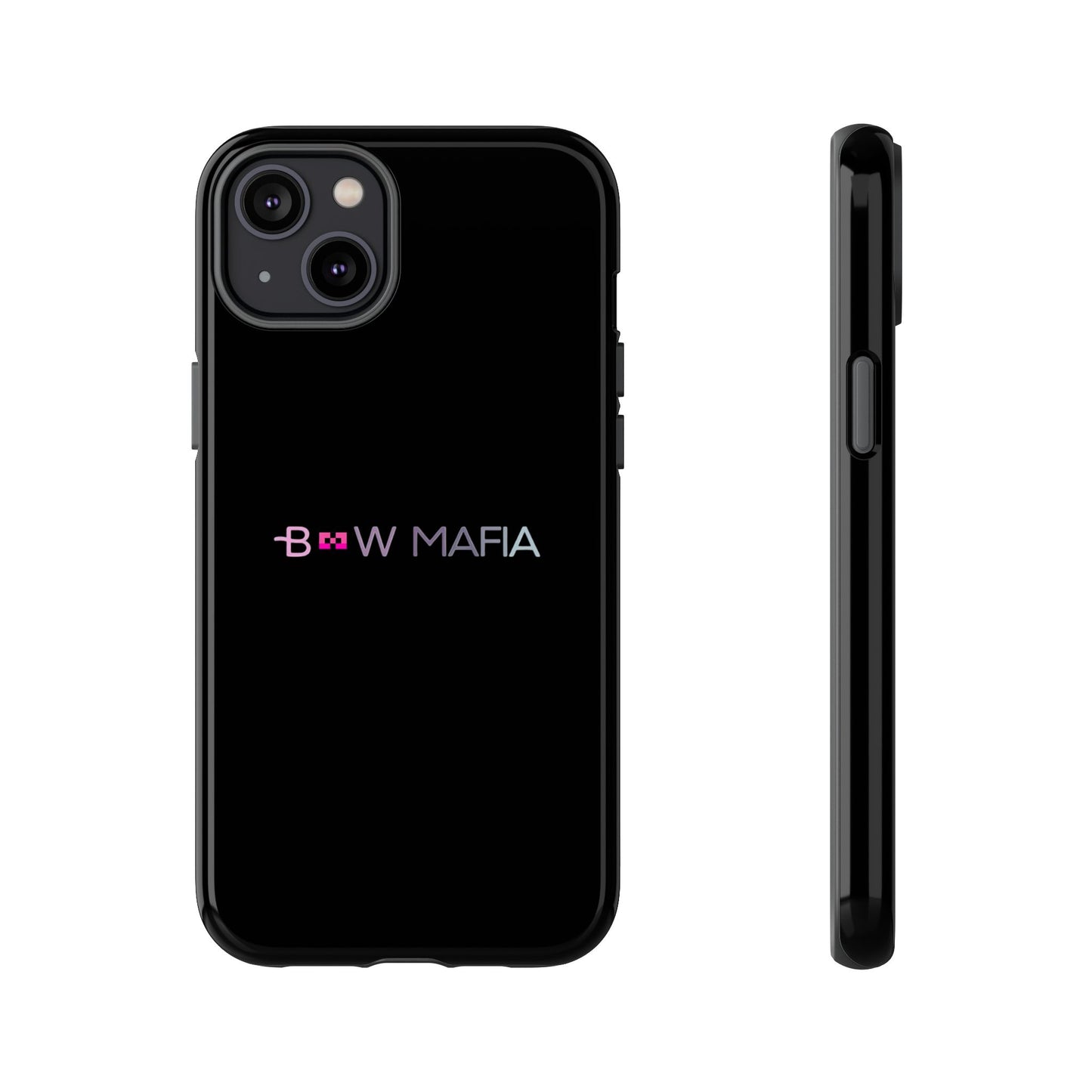 Bow Mafia Stylish Phone Case - Tough Cases with 'Bow Mafia' Design, Unique Gift for Bow Enthusiasts, Holiday Essential, Trendy Tech Gear