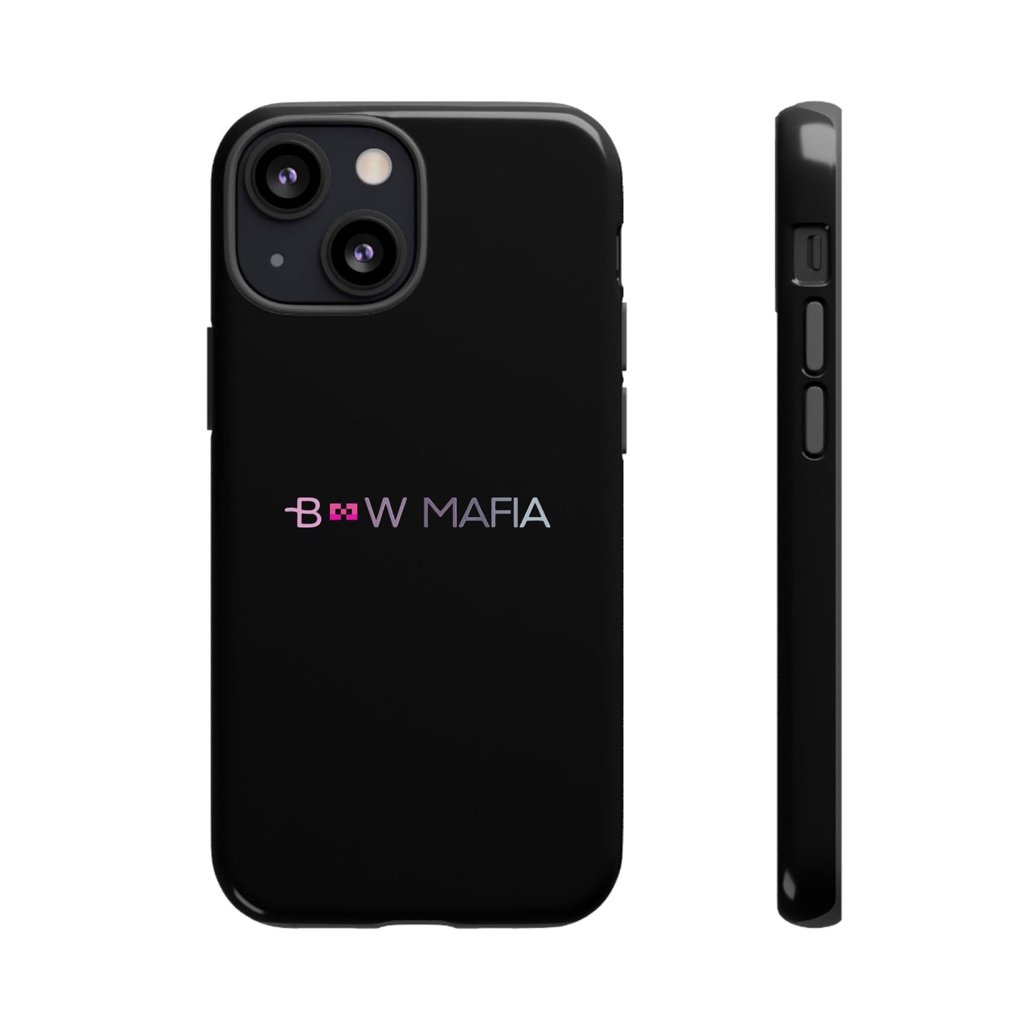 Bow Mafia Stylish Phone Case - Tough Cases with 'Bow Mafia' Design, Unique Gift for Bow Enthusiasts, Holiday Essential, Trendy Tech Gear