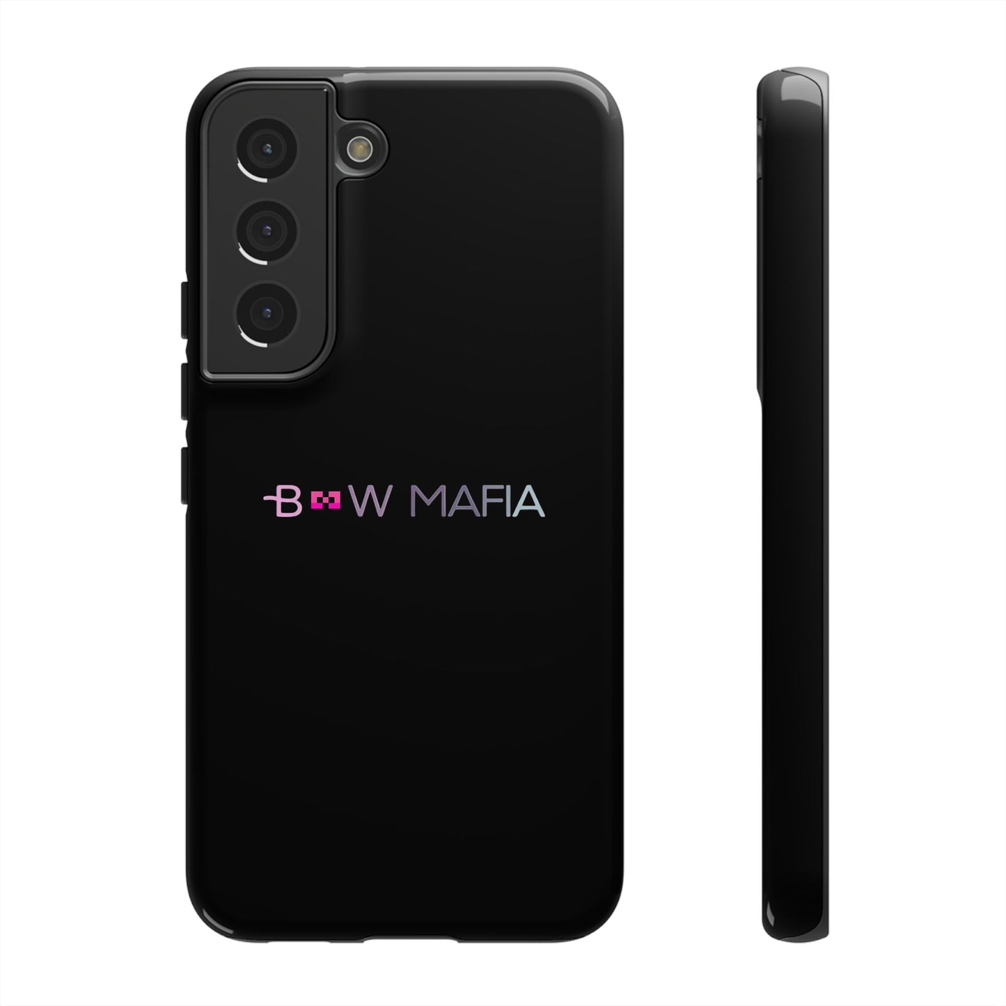 Bow Mafia Stylish Phone Case - Tough Cases with 'Bow Mafia' Design, Unique Gift for Bow Enthusiasts, Holiday Essential, Trendy Tech Gear