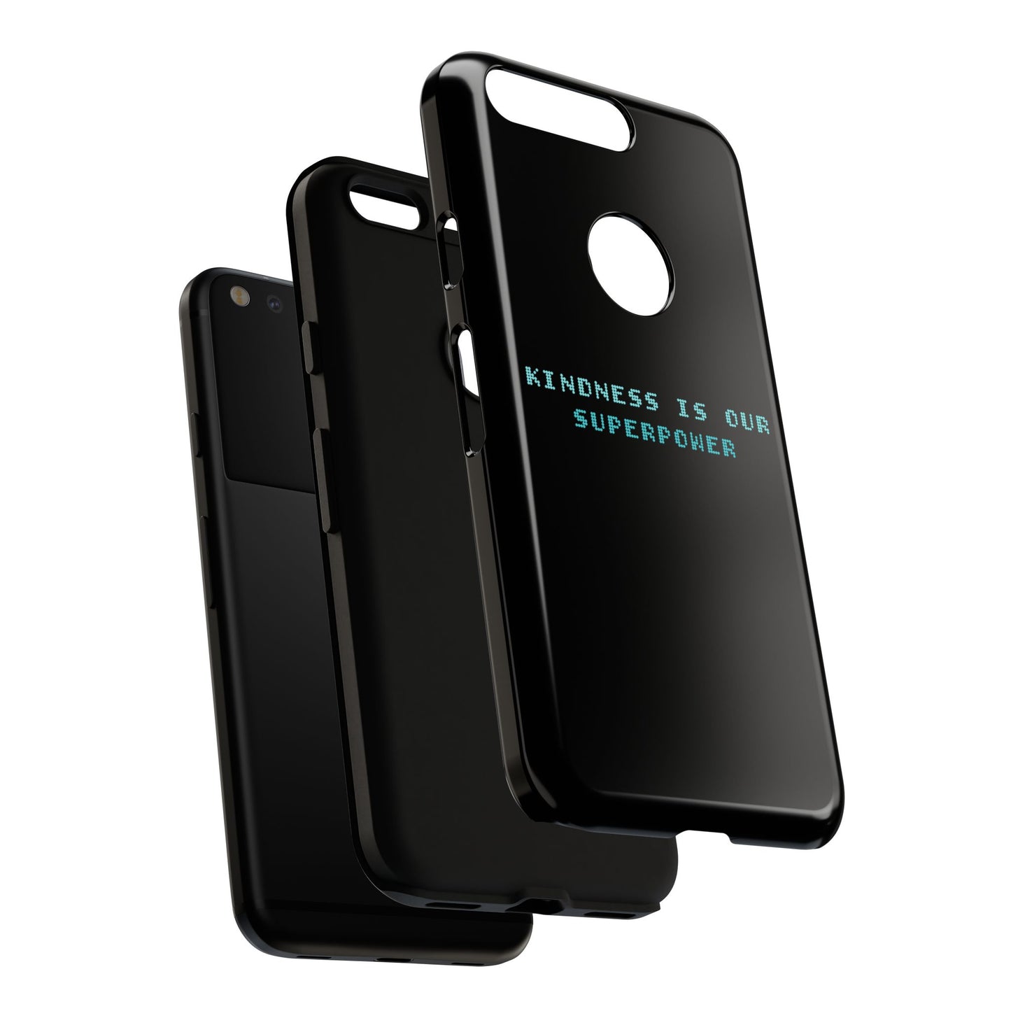 Bow Mafia (kindness) Stylish Phone Case - Tough Cases with 'Bow Mafia' Design, Unique Gift for Bow Enthusiasts, Holiday Essential, Trendy Tech Gear