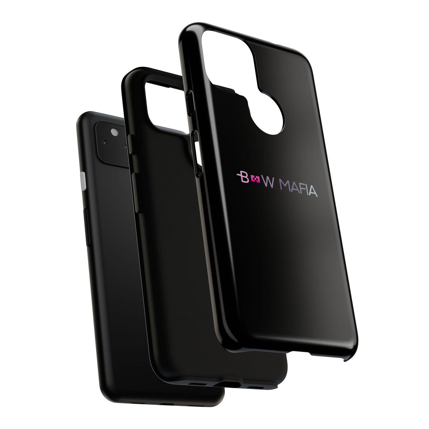 Bow Mafia Stylish Phone Case - Tough Cases with 'Bow Mafia' Design, Unique Gift for Bow Enthusiasts, Holiday Essential, Trendy Tech Gear