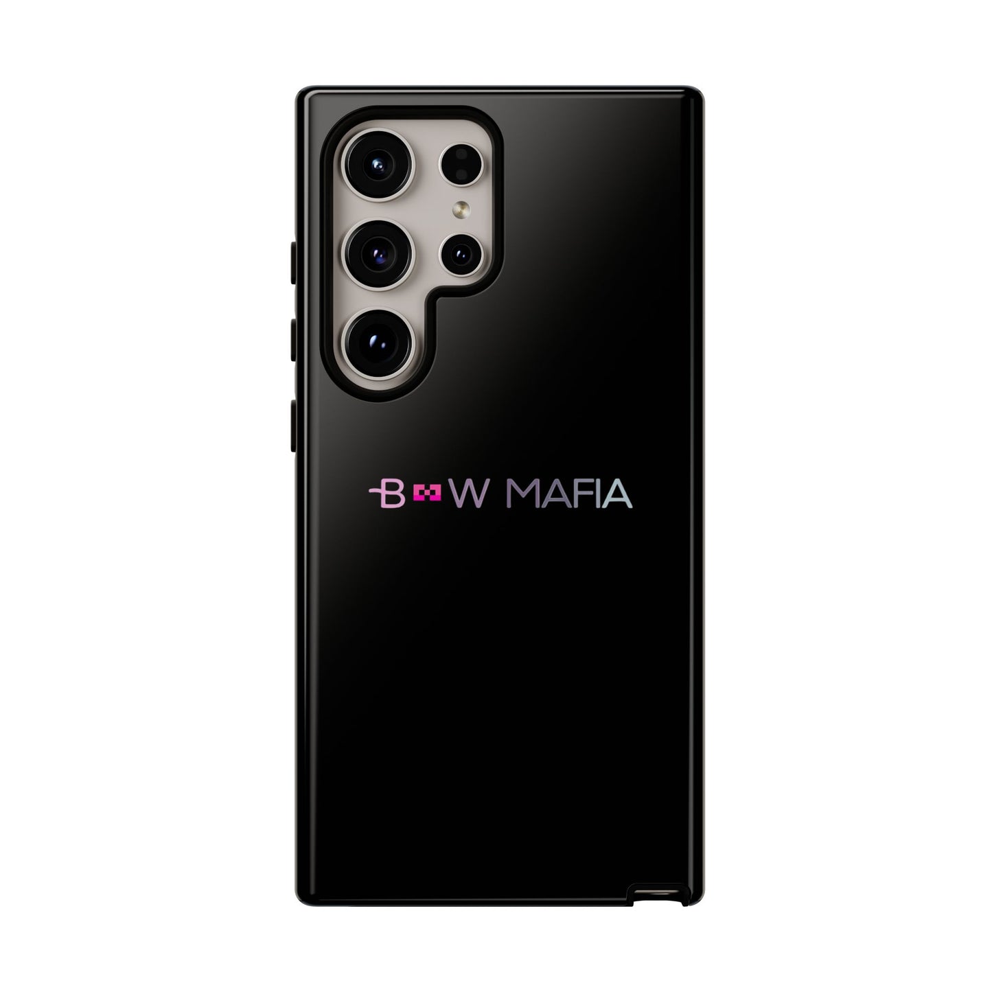 Bow Mafia Stylish Phone Case - Tough Cases with 'Bow Mafia' Design, Unique Gift for Bow Enthusiasts, Holiday Essential, Trendy Tech Gear