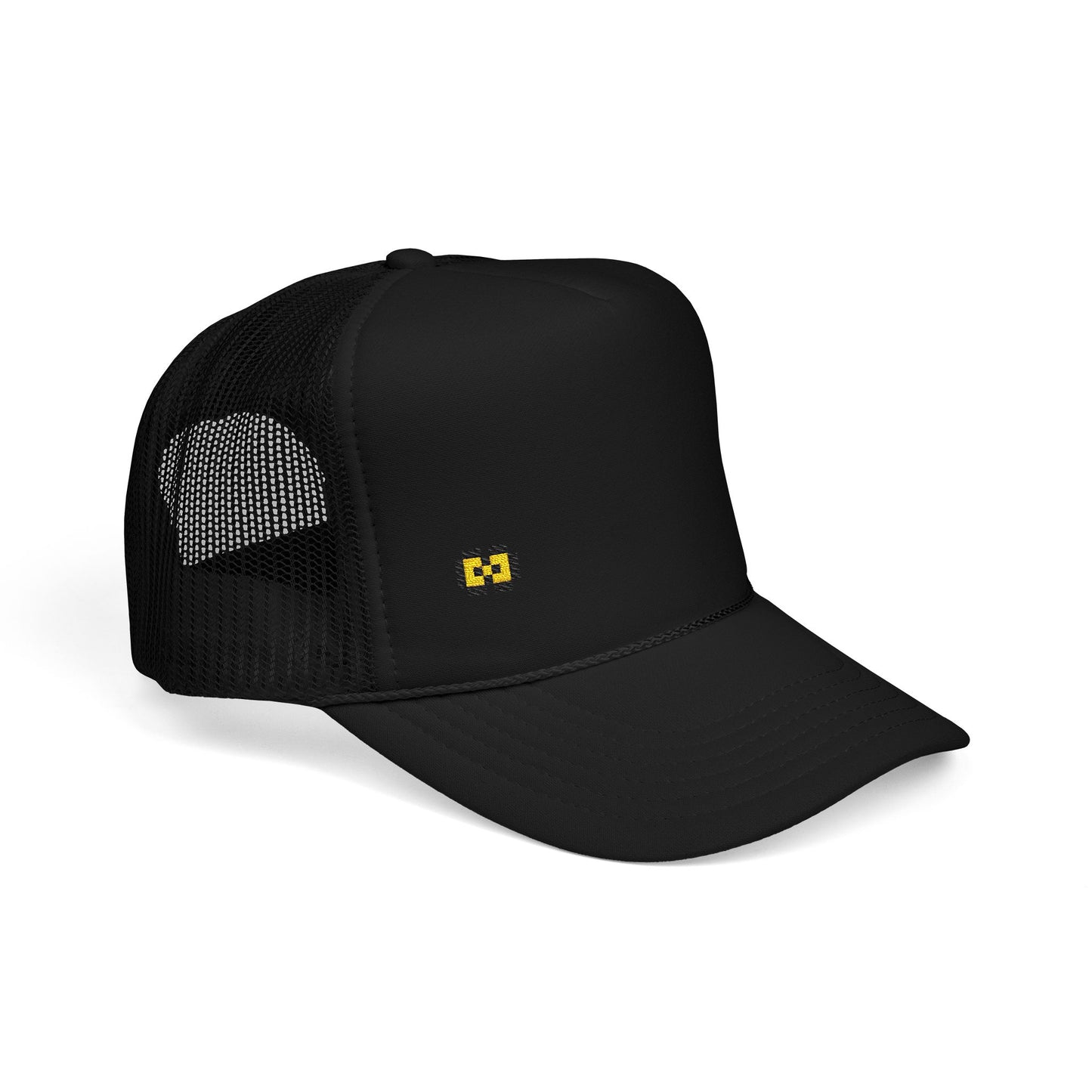 Yellow Bow - Foam Trucker Hat (Embroidery)