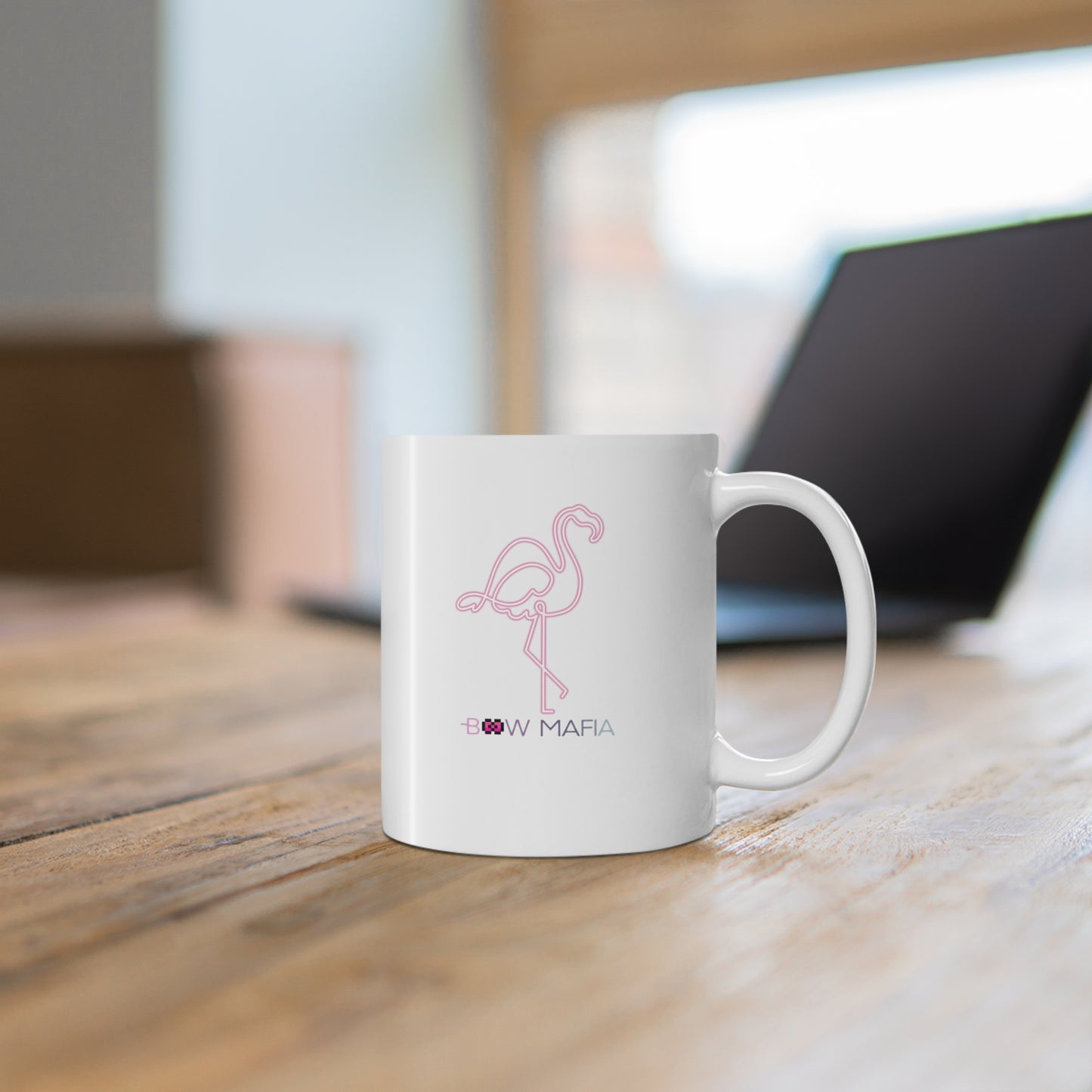 Bow Mafia Mug - Perfect for Coffee Lovers, Gift for Friends, Inspirational Tea Cup, Home Office Decor, Birthday Present
