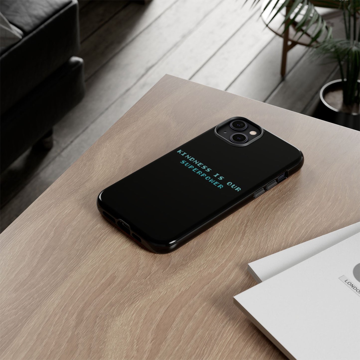 Bow Mafia (kindness) Stylish Phone Case - Tough Cases with 'Bow Mafia' Design, Unique Gift for Bow Enthusiasts, Holiday Essential, Trendy Tech Gear