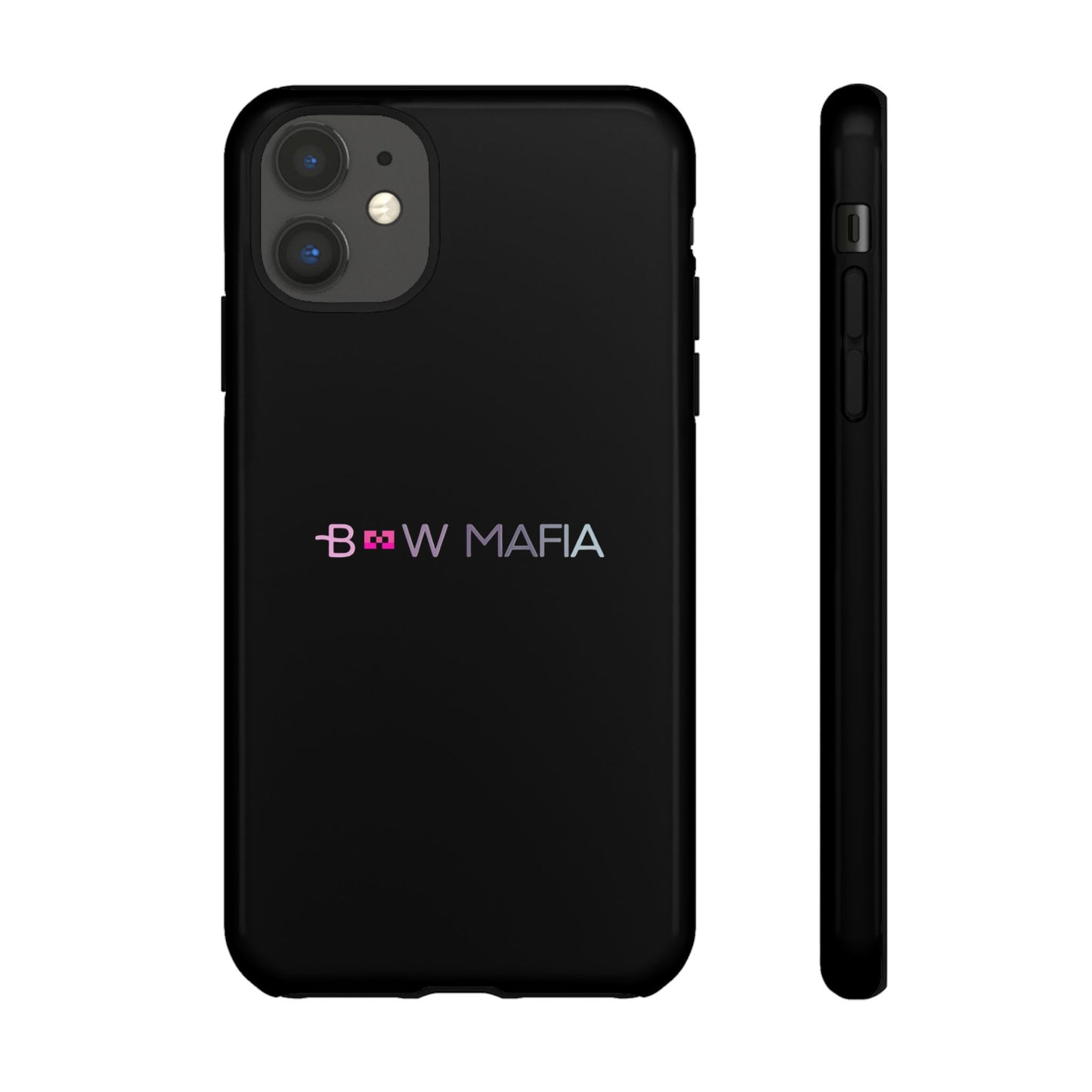 Bow Mafia Stylish Phone Case - Tough Cases with 'Bow Mafia' Design, Unique Gift for Bow Enthusiasts, Holiday Essential, Trendy Tech Gear