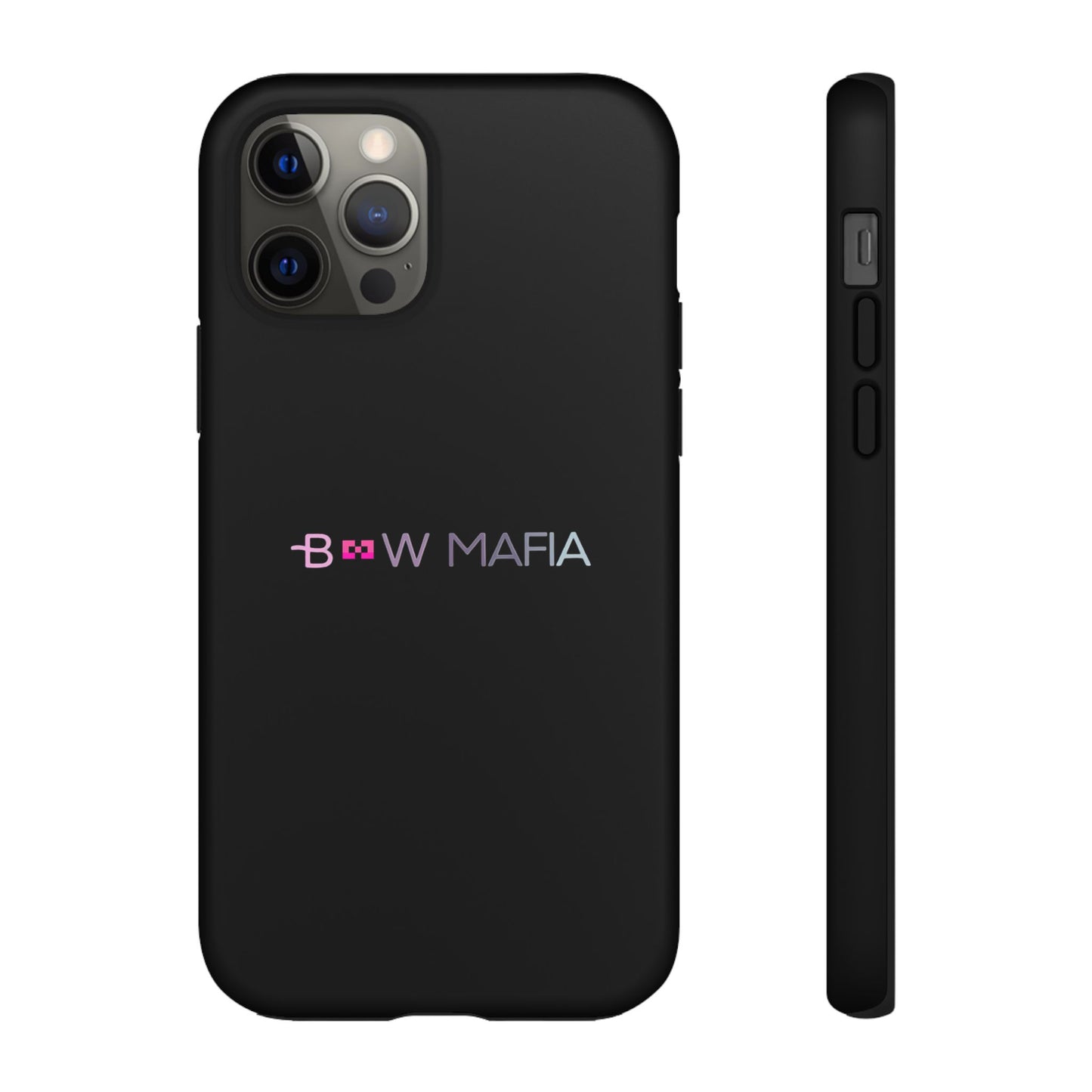 Bow Mafia Stylish Phone Case - Tough Cases with 'Bow Mafia' Design, Unique Gift for Bow Enthusiasts, Holiday Essential, Trendy Tech Gear