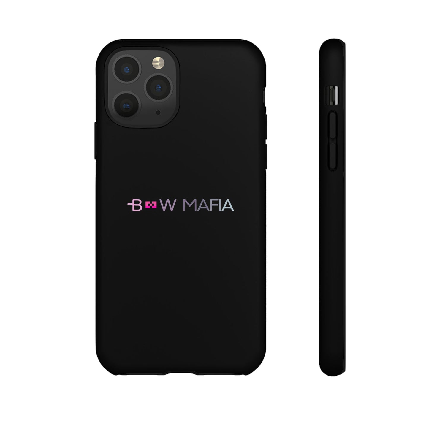 Bow Mafia Stylish Phone Case - Tough Cases with 'Bow Mafia' Design, Unique Gift for Bow Enthusiasts, Holiday Essential, Trendy Tech Gear
