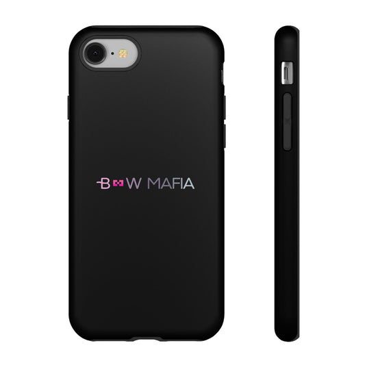 Bow Mafia Stylish Phone Case - Tough Cases with 'Bow Mafia' Design, Unique Gift for Bow Enthusiasts, Holiday Essential, Trendy Tech Gear