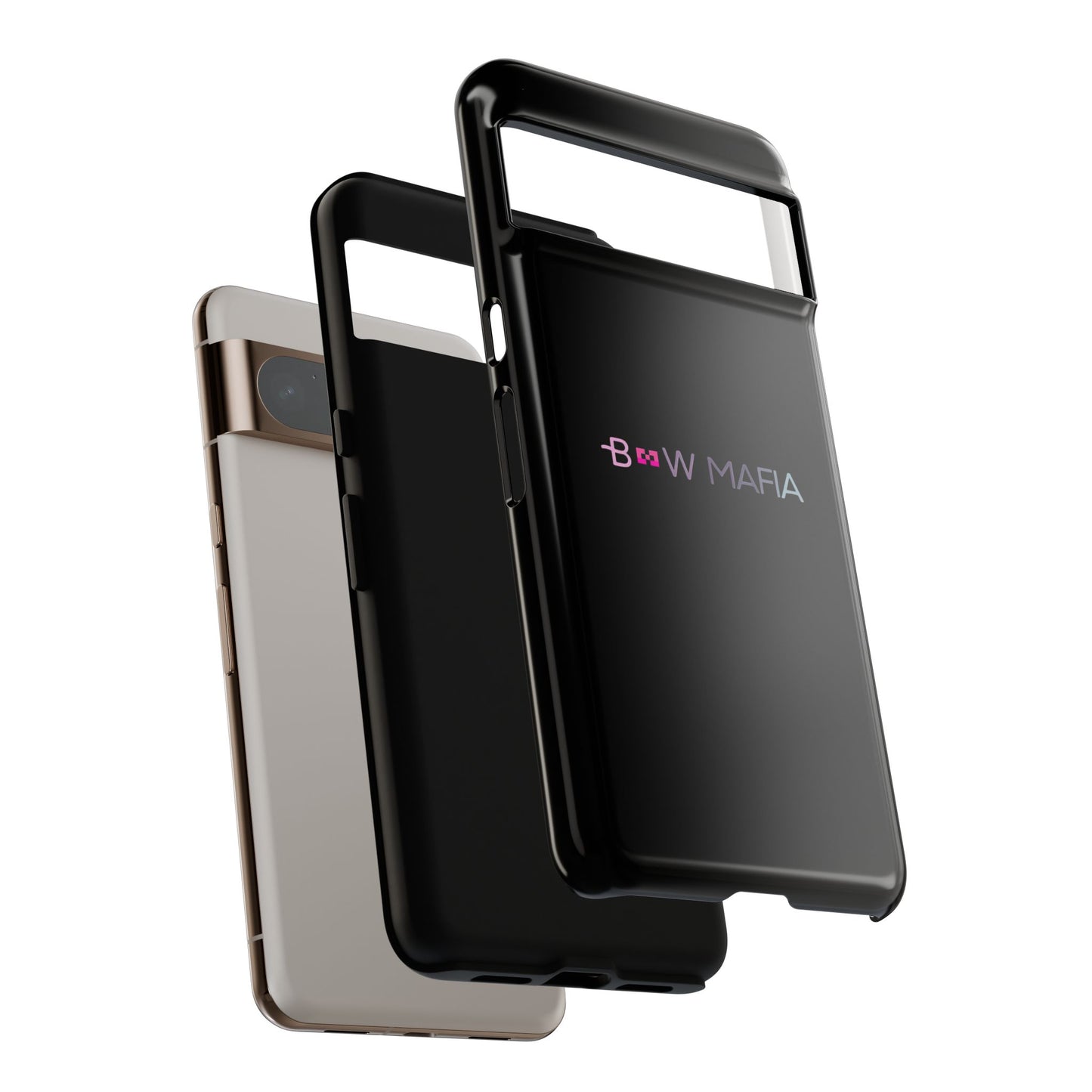 Bow Mafia Stylish Phone Case - Tough Cases with 'Bow Mafia' Design, Unique Gift for Bow Enthusiasts, Holiday Essential, Trendy Tech Gear