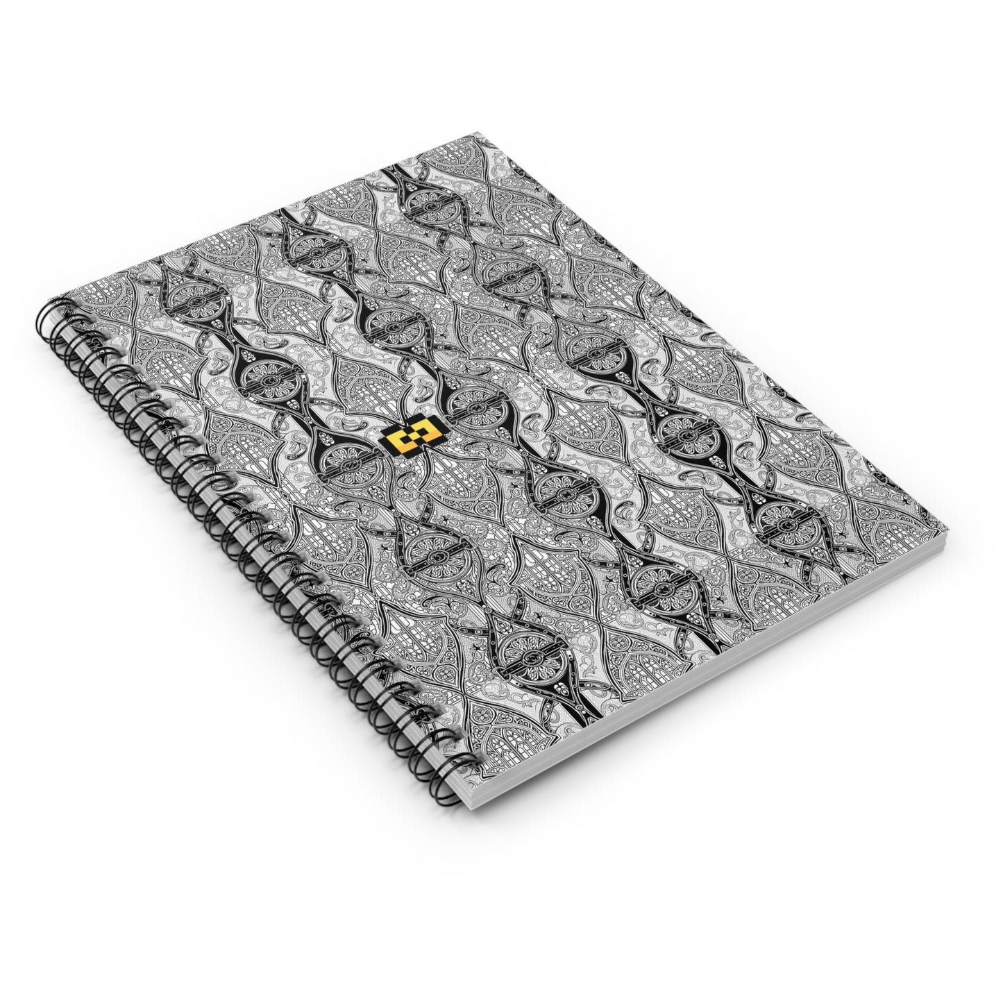 Bow Mafia Church Window Spiral Notebook - Perfect for Journaling, School, Gifts, Organizing, and Sketching