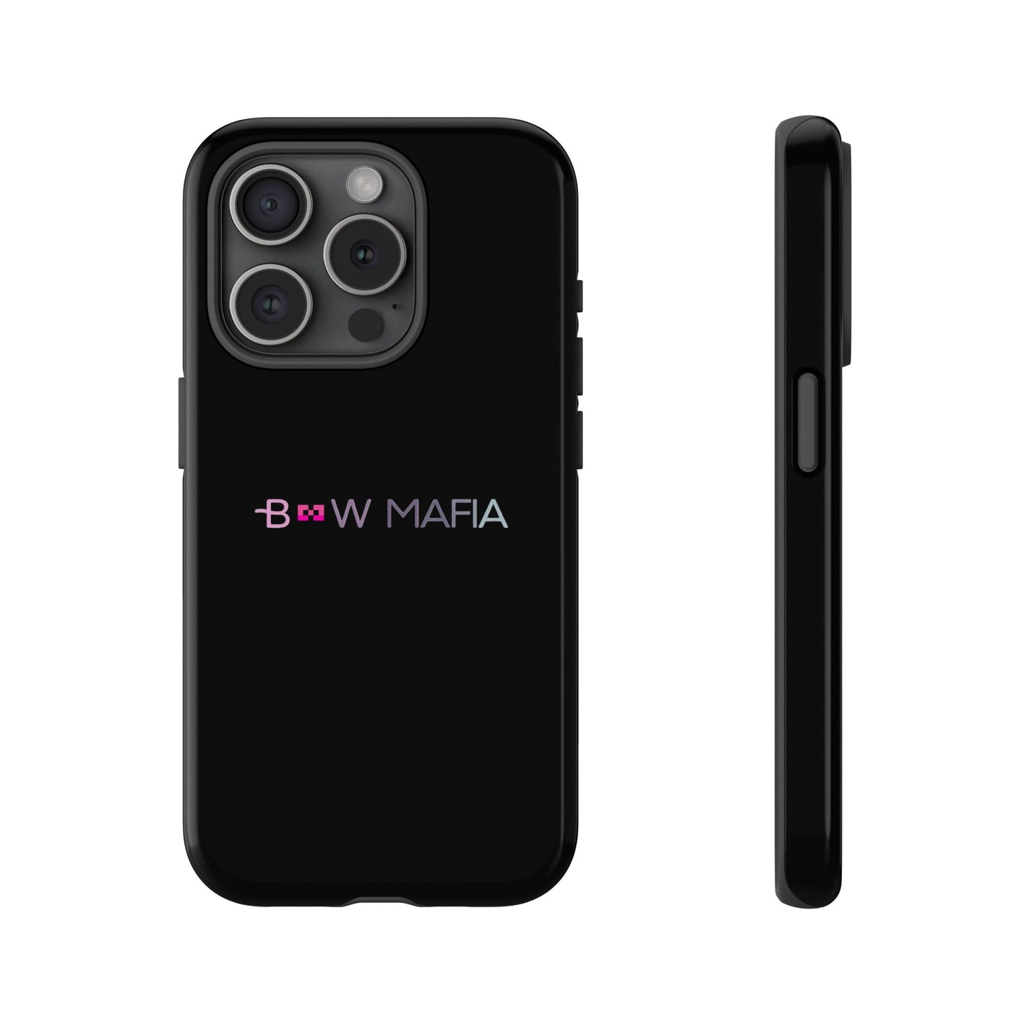 Bow Mafia Stylish Phone Case - Tough Cases with 'Bow Mafia' Design, Unique Gift for Bow Enthusiasts, Holiday Essential, Trendy Tech Gear