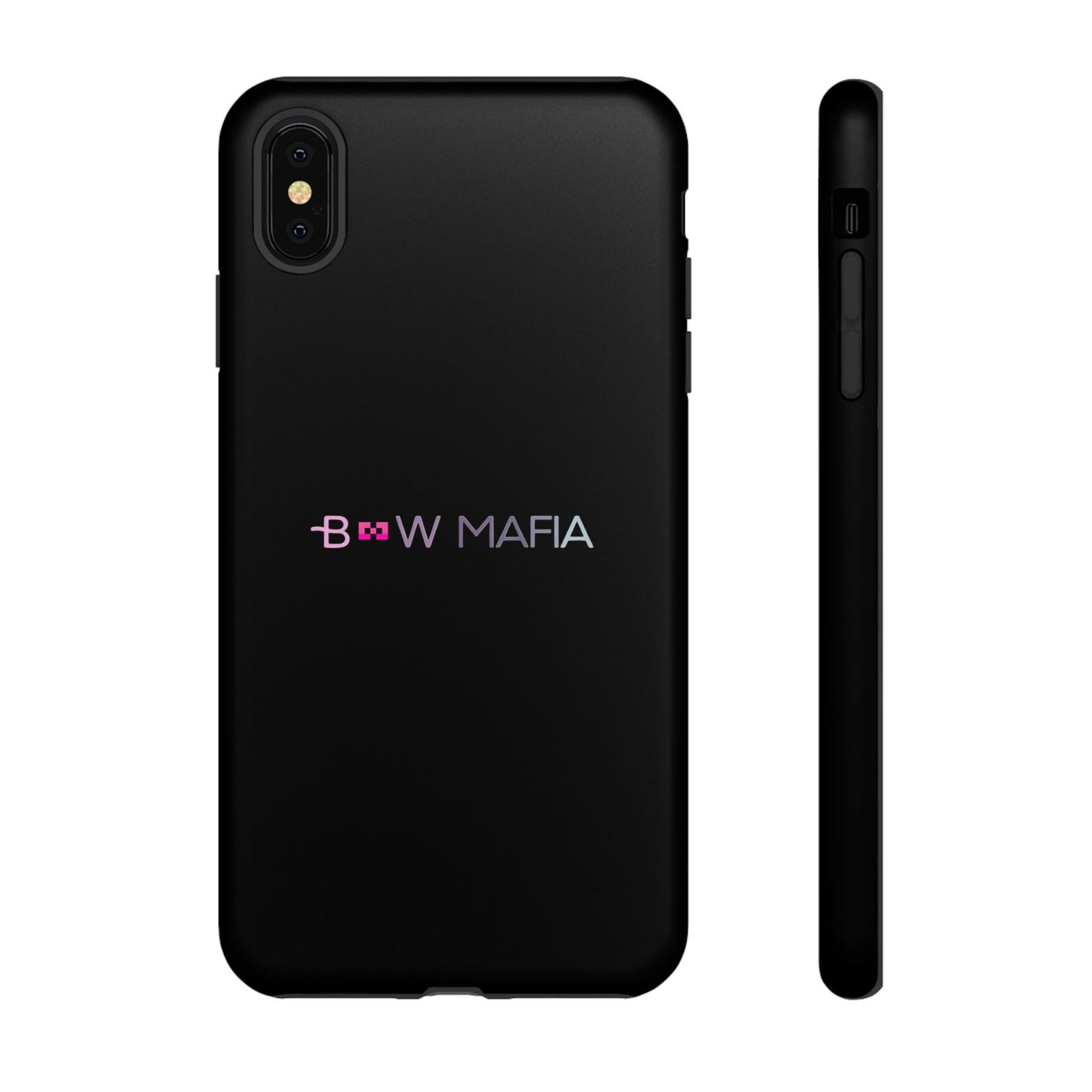 Bow Mafia Stylish Phone Case - Tough Cases with 'Bow Mafia' Design, Unique Gift for Bow Enthusiasts, Holiday Essential, Trendy Tech Gear