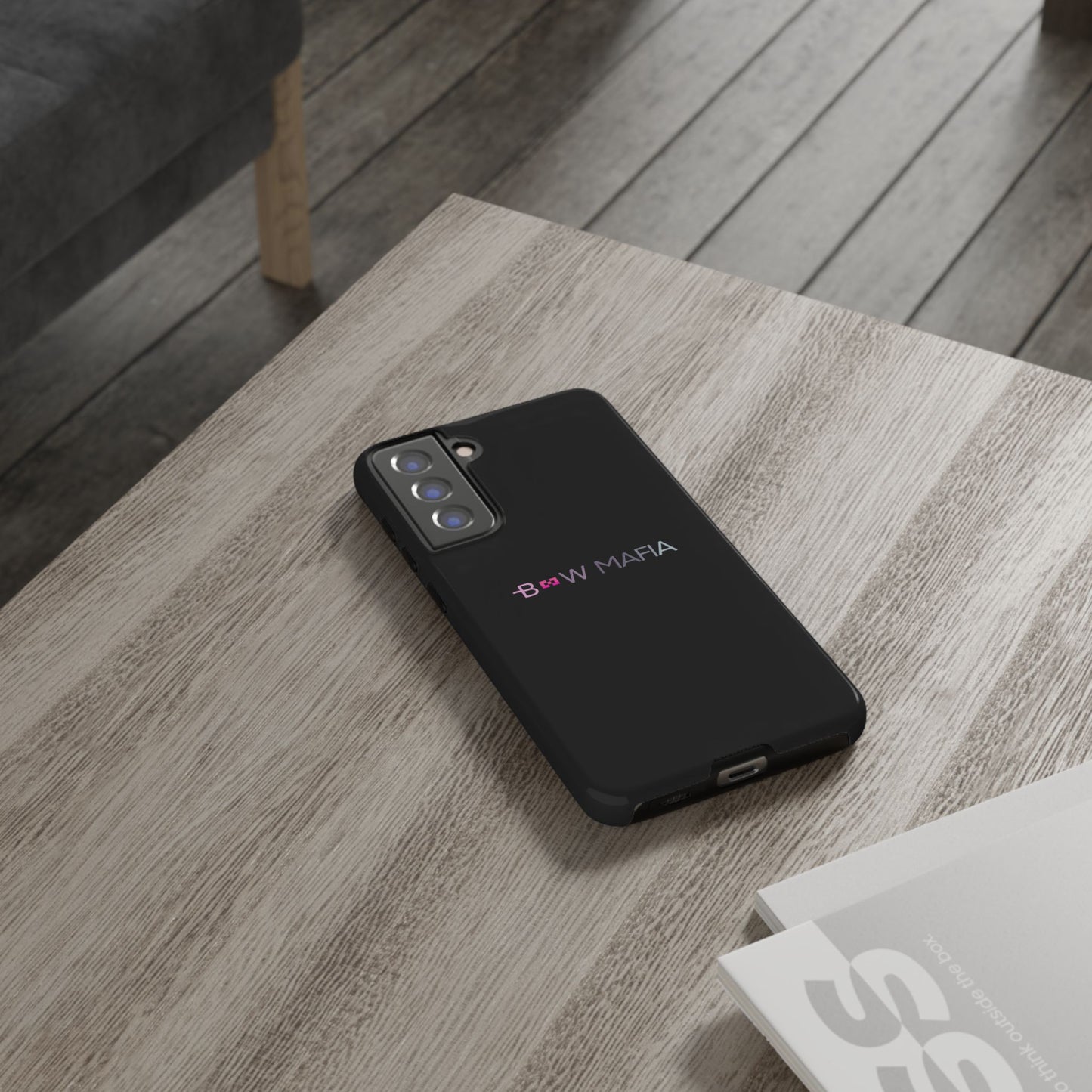 Bow Mafia Stylish Phone Case - Tough Cases with 'Bow Mafia' Design, Unique Gift for Bow Enthusiasts, Holiday Essential, Trendy Tech Gear