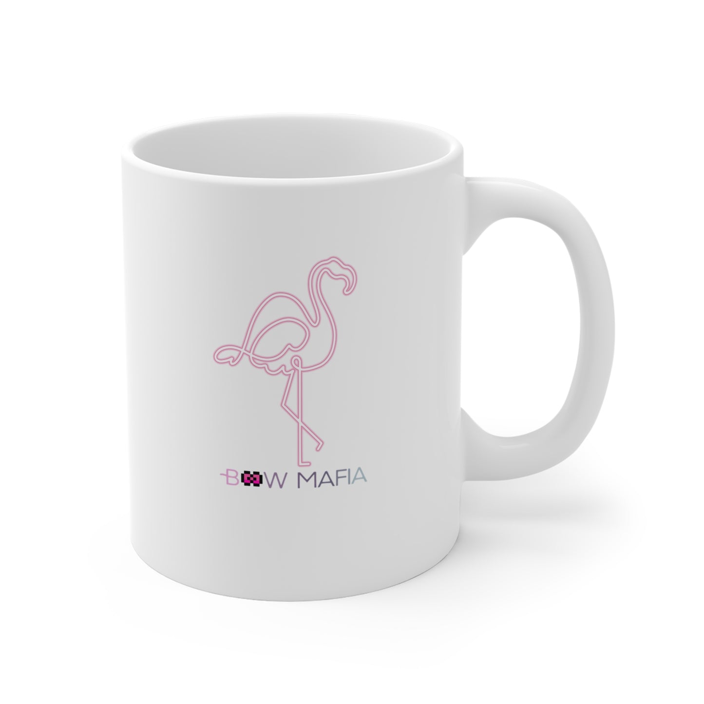 Bow Mafia Mug - Perfect for Coffee Lovers, Gift for Friends, Inspirational Tea Cup, Home Office Decor, Birthday Present