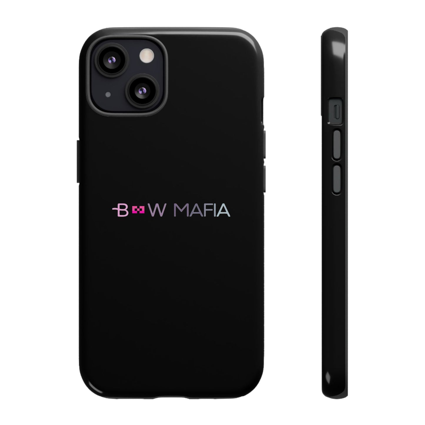 Bow Mafia Stylish Phone Case - Tough Cases with 'Bow Mafia' Design, Unique Gift for Bow Enthusiasts, Holiday Essential, Trendy Tech Gear