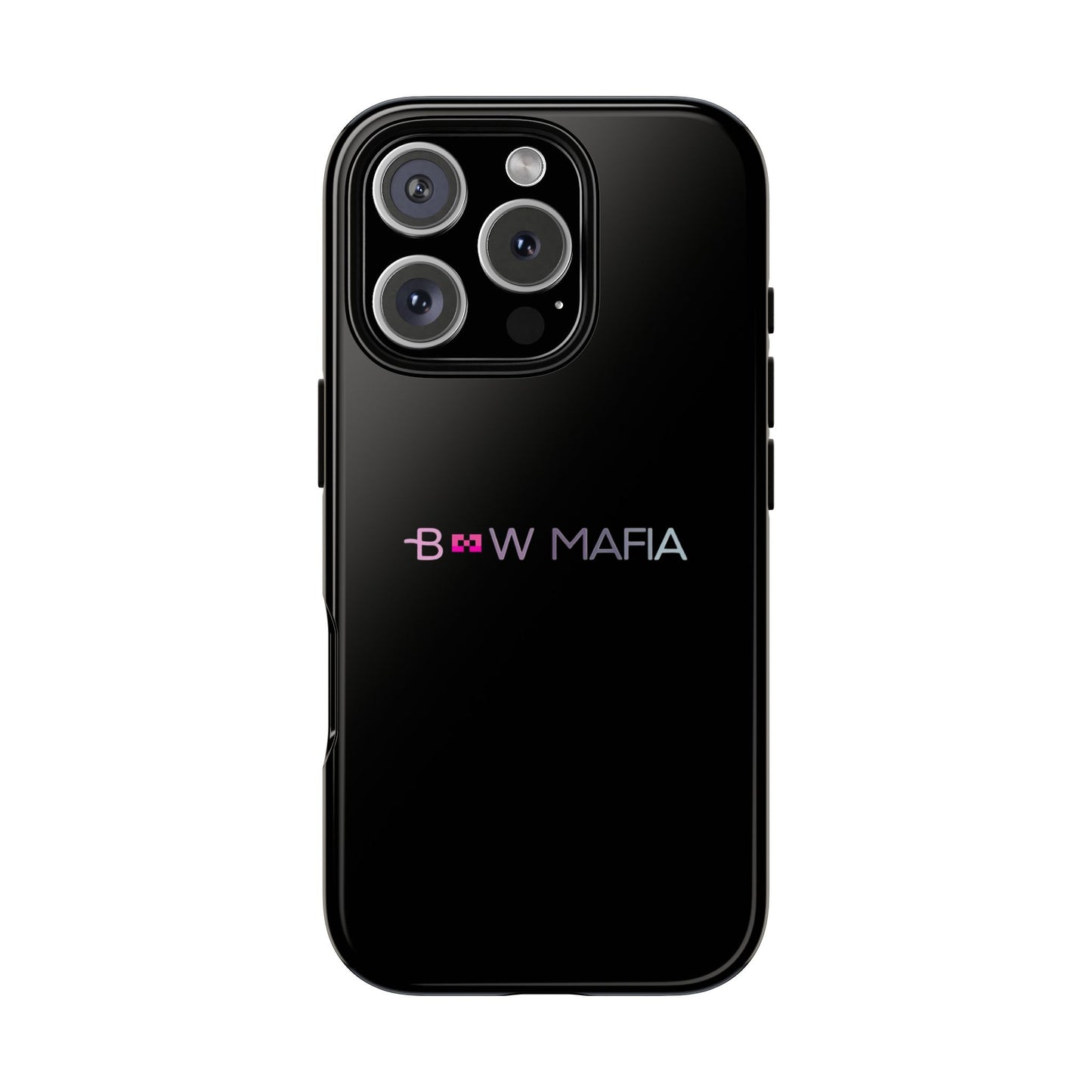 Bow Mafia Stylish Phone Case - Tough Cases with 'Bow Mafia' Design, Unique Gift for Bow Enthusiasts, Holiday Essential, Trendy Tech Gear