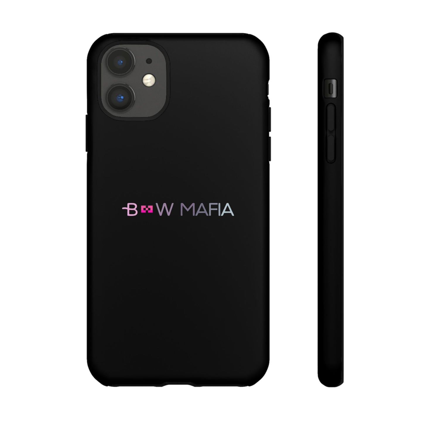 Bow Mafia Stylish Phone Case - Tough Cases with 'Bow Mafia' Design, Unique Gift for Bow Enthusiasts, Holiday Essential, Trendy Tech Gear