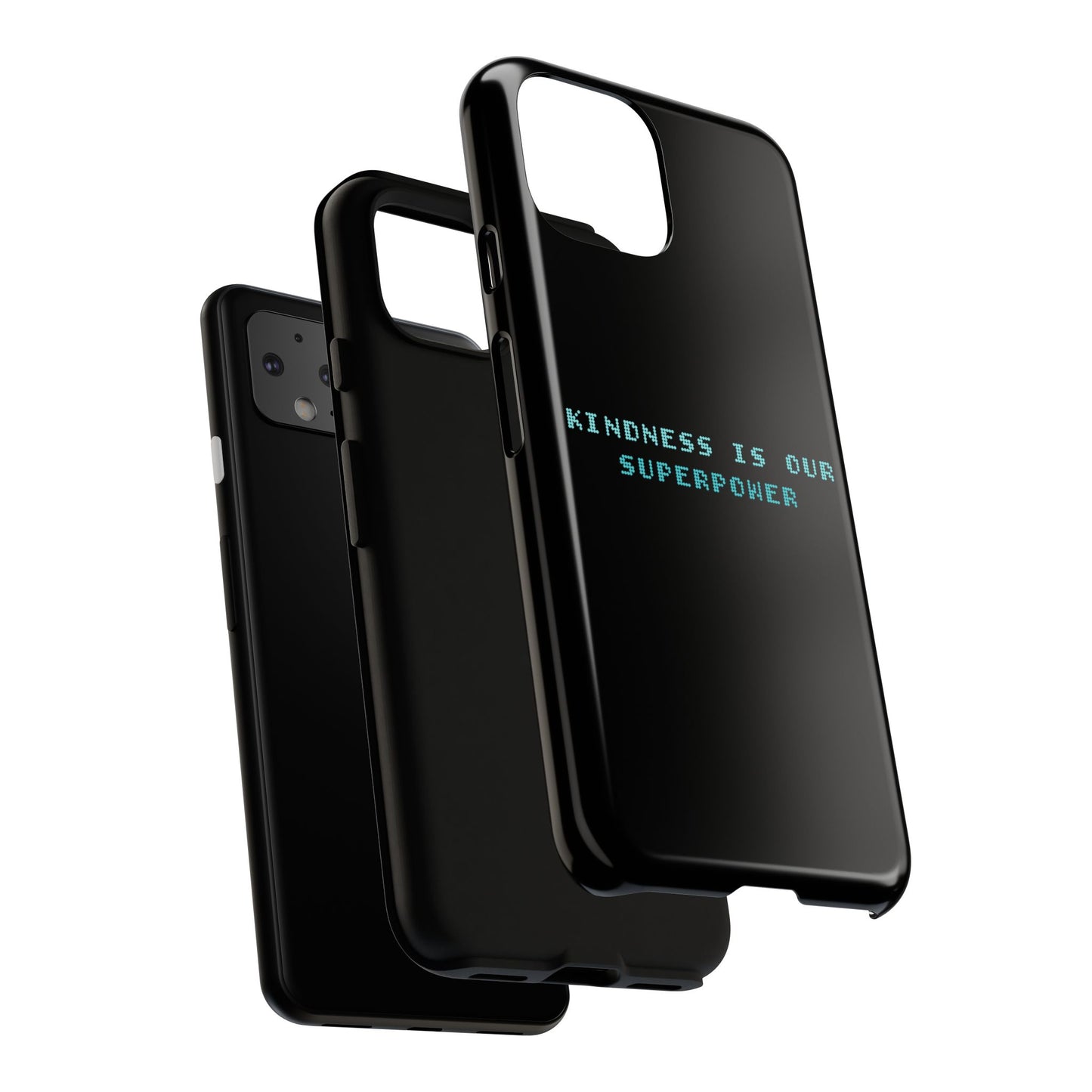 Bow Mafia (kindness) Stylish Phone Case - Tough Cases with 'Bow Mafia' Design, Unique Gift for Bow Enthusiasts, Holiday Essential, Trendy Tech Gear