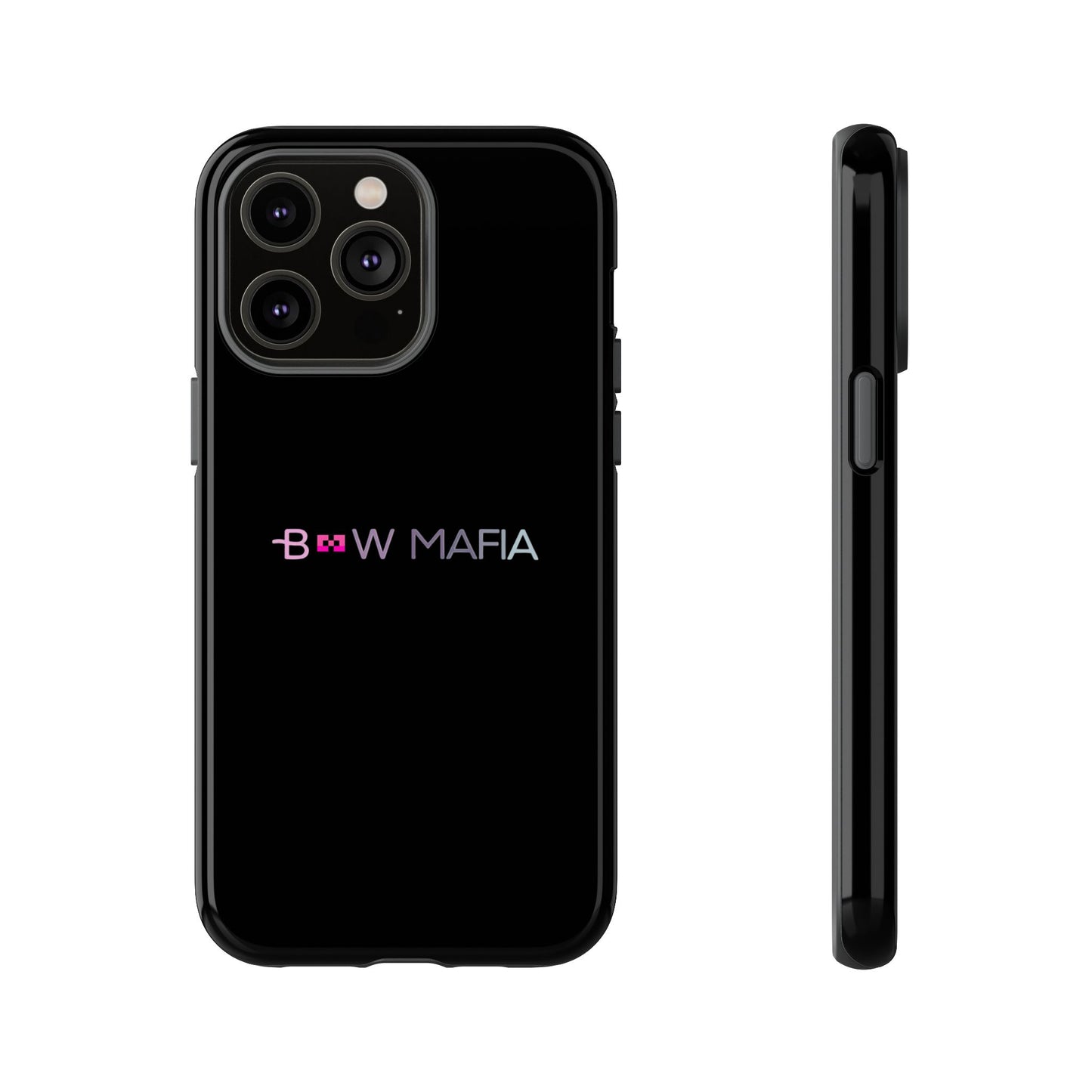Bow Mafia Stylish Phone Case - Tough Cases with 'Bow Mafia' Design, Unique Gift for Bow Enthusiasts, Holiday Essential, Trendy Tech Gear
