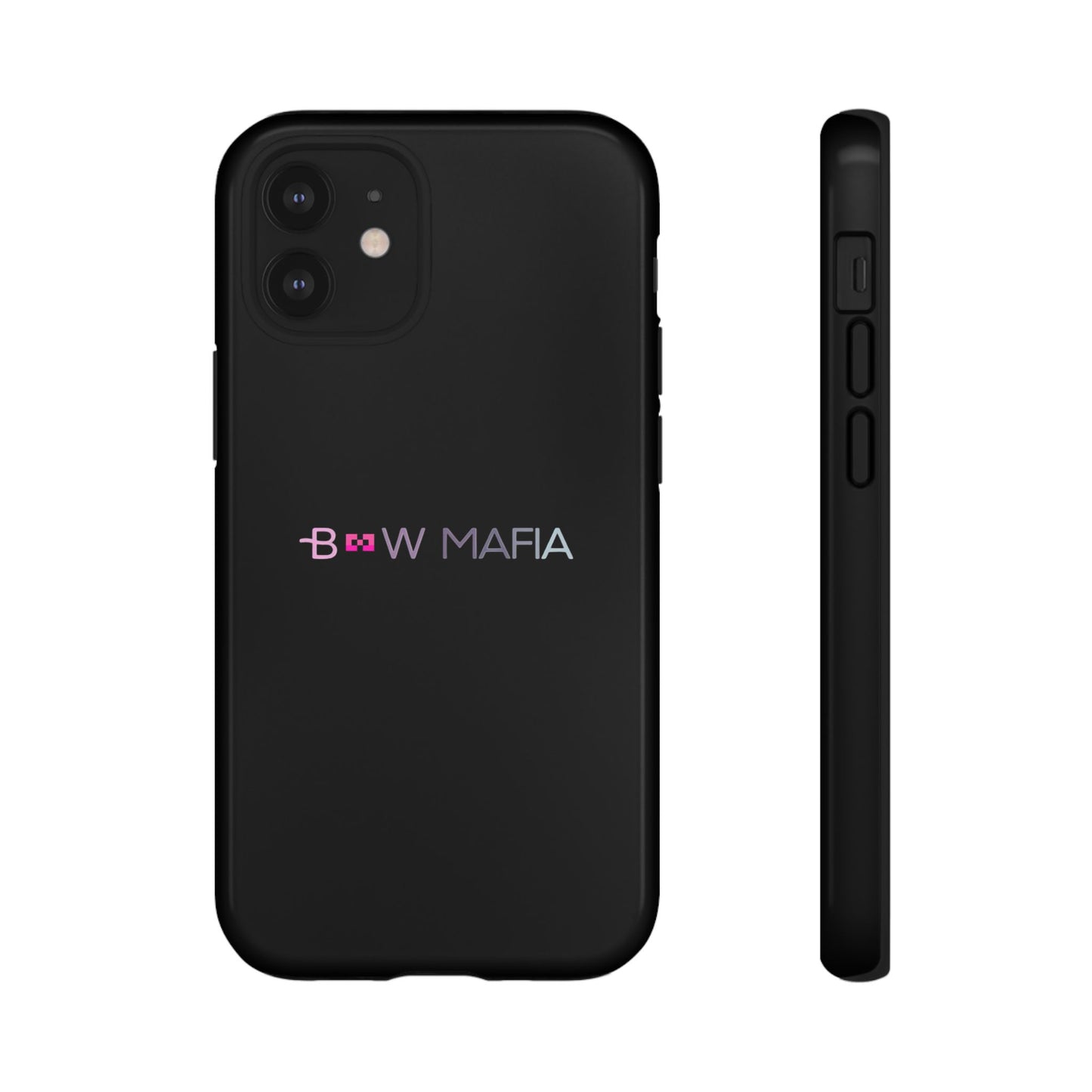 Bow Mafia Stylish Phone Case - Tough Cases with 'Bow Mafia' Design, Unique Gift for Bow Enthusiasts, Holiday Essential, Trendy Tech Gear