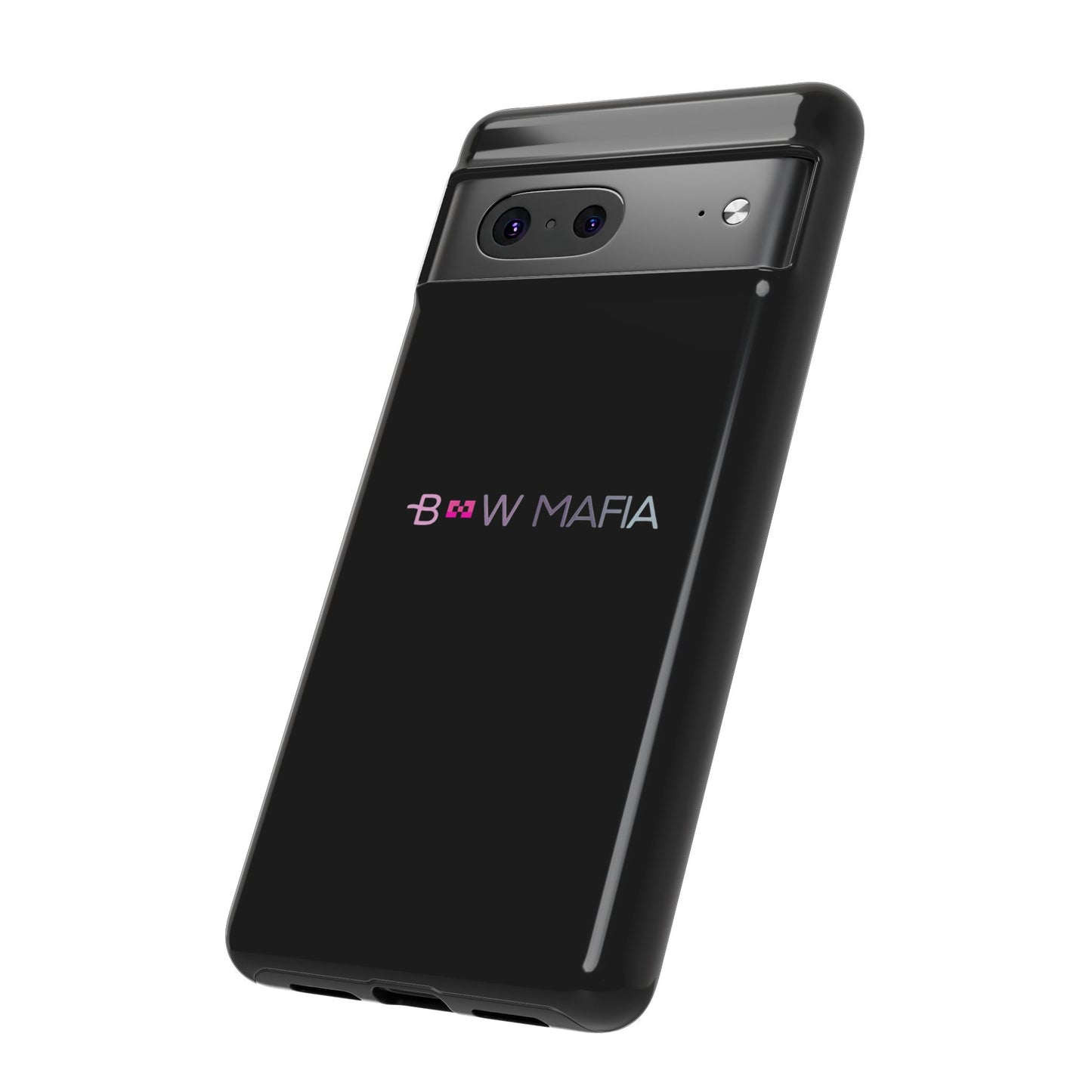 Bow Mafia Stylish Phone Case - Tough Cases with 'Bow Mafia' Design, Unique Gift for Bow Enthusiasts, Holiday Essential, Trendy Tech Gear