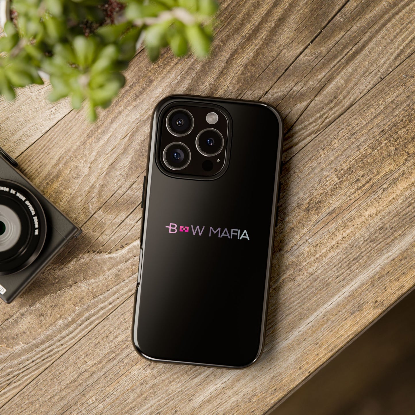 Bow Mafia Stylish Phone Case - Tough Cases with 'Bow Mafia' Design, Unique Gift for Bow Enthusiasts, Holiday Essential, Trendy Tech Gear