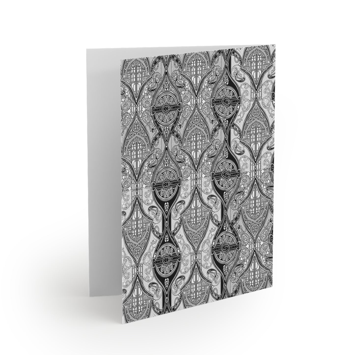 Church Window Greeting Cards Set, Art-Inspired Stationery, Unique Note Cards, Handmade Cards for All Occasions