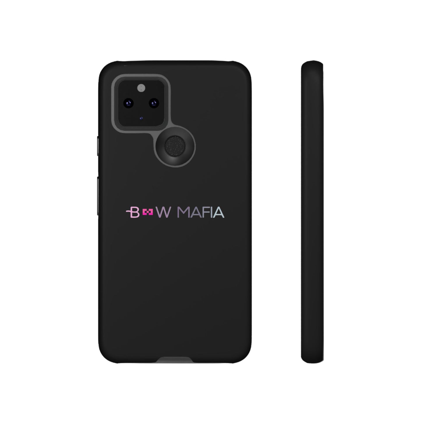 Bow Mafia Stylish Phone Case - Tough Cases with 'Bow Mafia' Design, Unique Gift for Bow Enthusiasts, Holiday Essential, Trendy Tech Gear