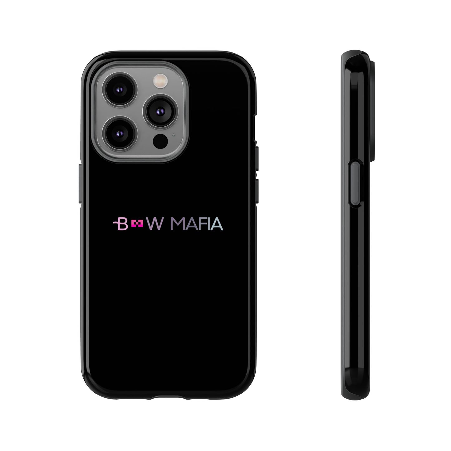 Bow Mafia Stylish Phone Case - Tough Cases with 'Bow Mafia' Design, Unique Gift for Bow Enthusiasts, Holiday Essential, Trendy Tech Gear