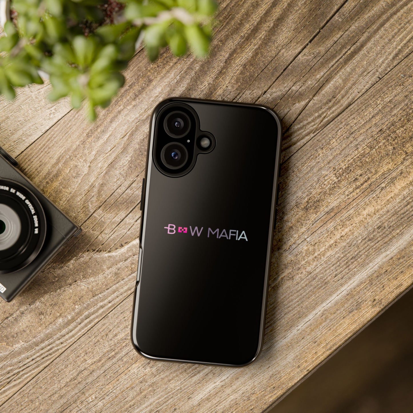Bow Mafia Stylish Phone Case - Tough Cases with 'Bow Mafia' Design, Unique Gift for Bow Enthusiasts, Holiday Essential, Trendy Tech Gear