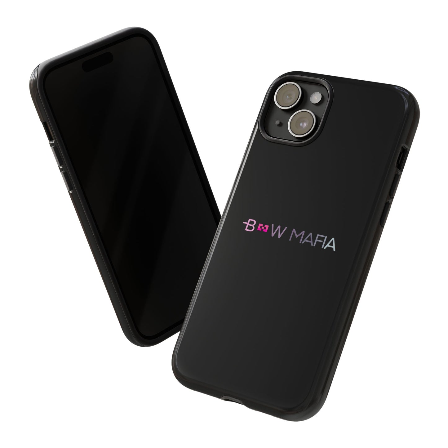 Bow Mafia Stylish Phone Case - Tough Cases with 'Bow Mafia' Design, Unique Gift for Bow Enthusiasts, Holiday Essential, Trendy Tech Gear