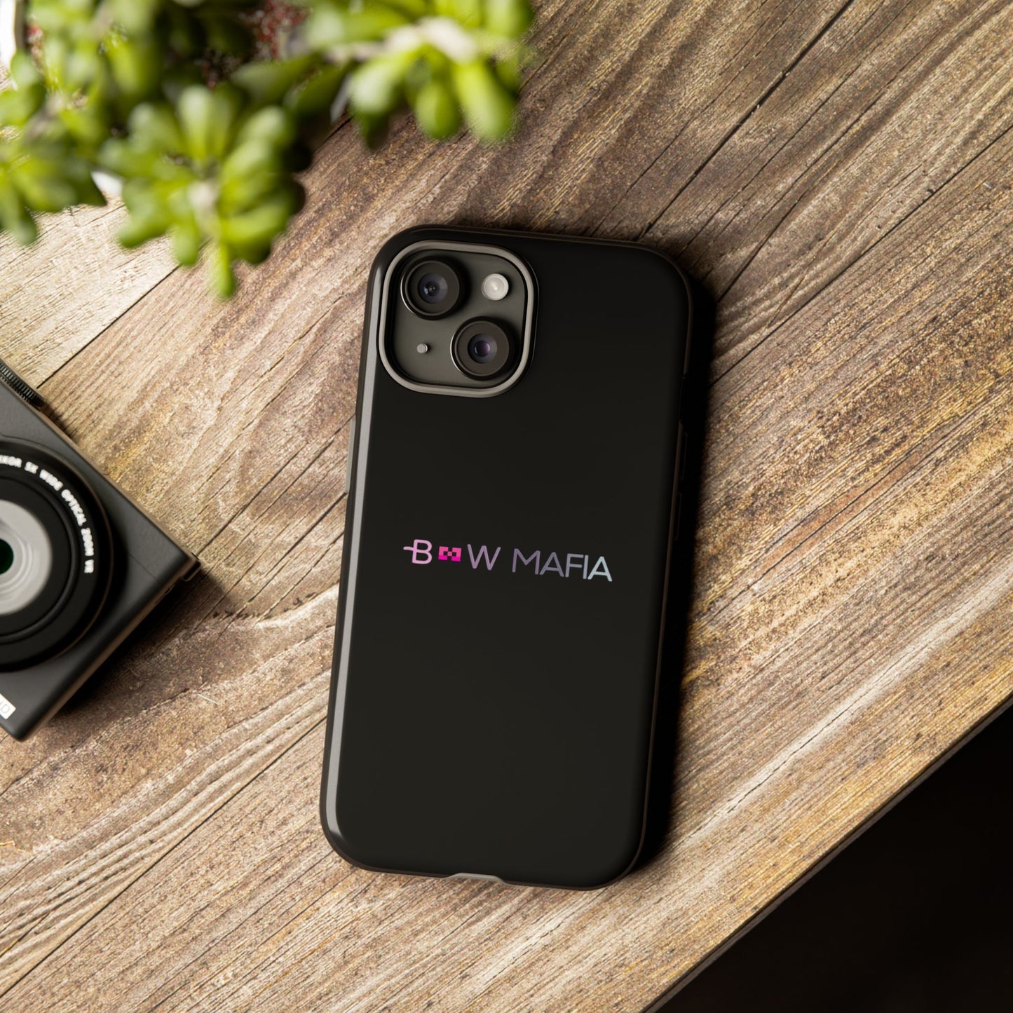 Bow Mafia Stylish Phone Case - Tough Cases with 'Bow Mafia' Design, Unique Gift for Bow Enthusiasts, Holiday Essential, Trendy Tech Gear