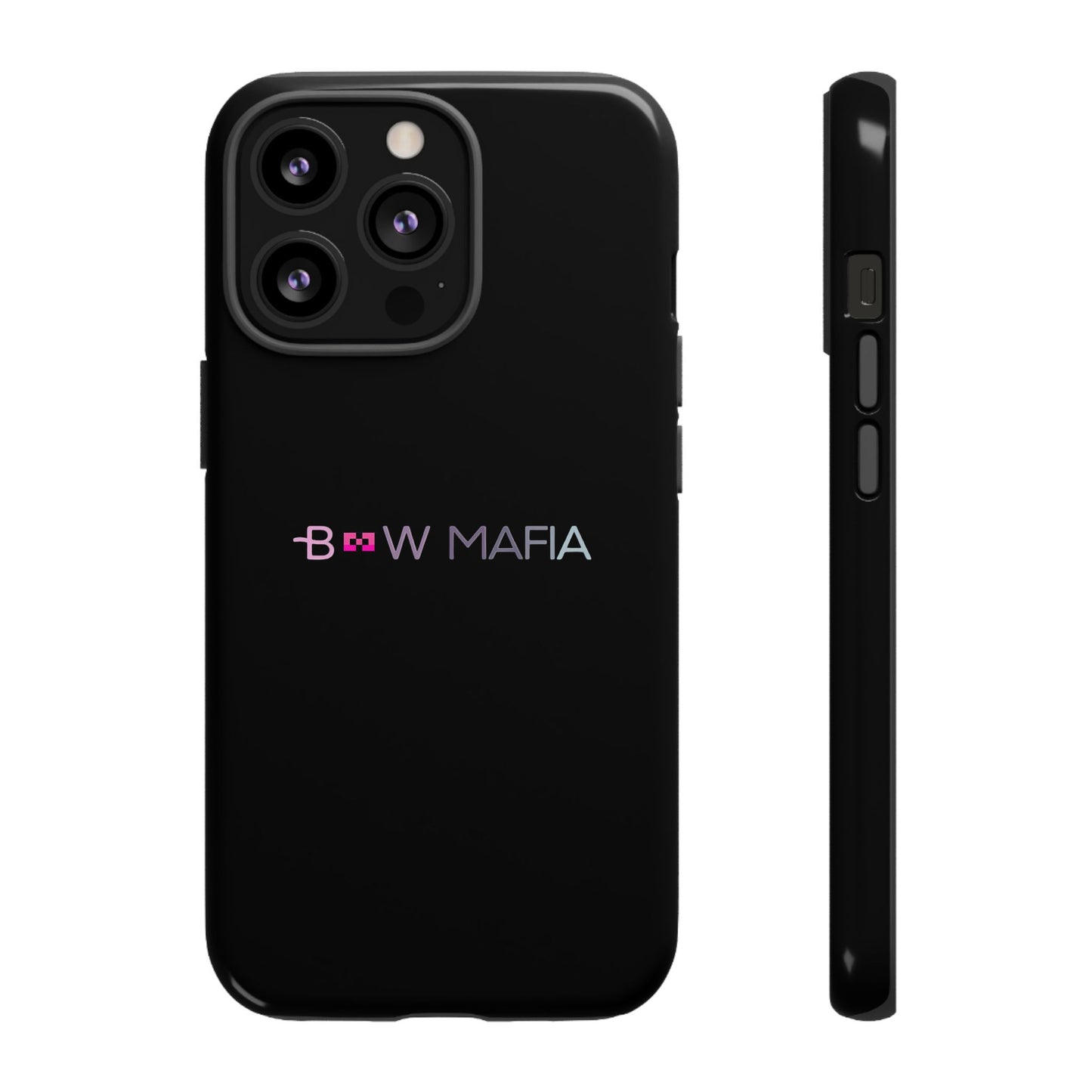 Bow Mafia Stylish Phone Case - Tough Cases with 'Bow Mafia' Design, Unique Gift for Bow Enthusiasts, Holiday Essential, Trendy Tech Gear