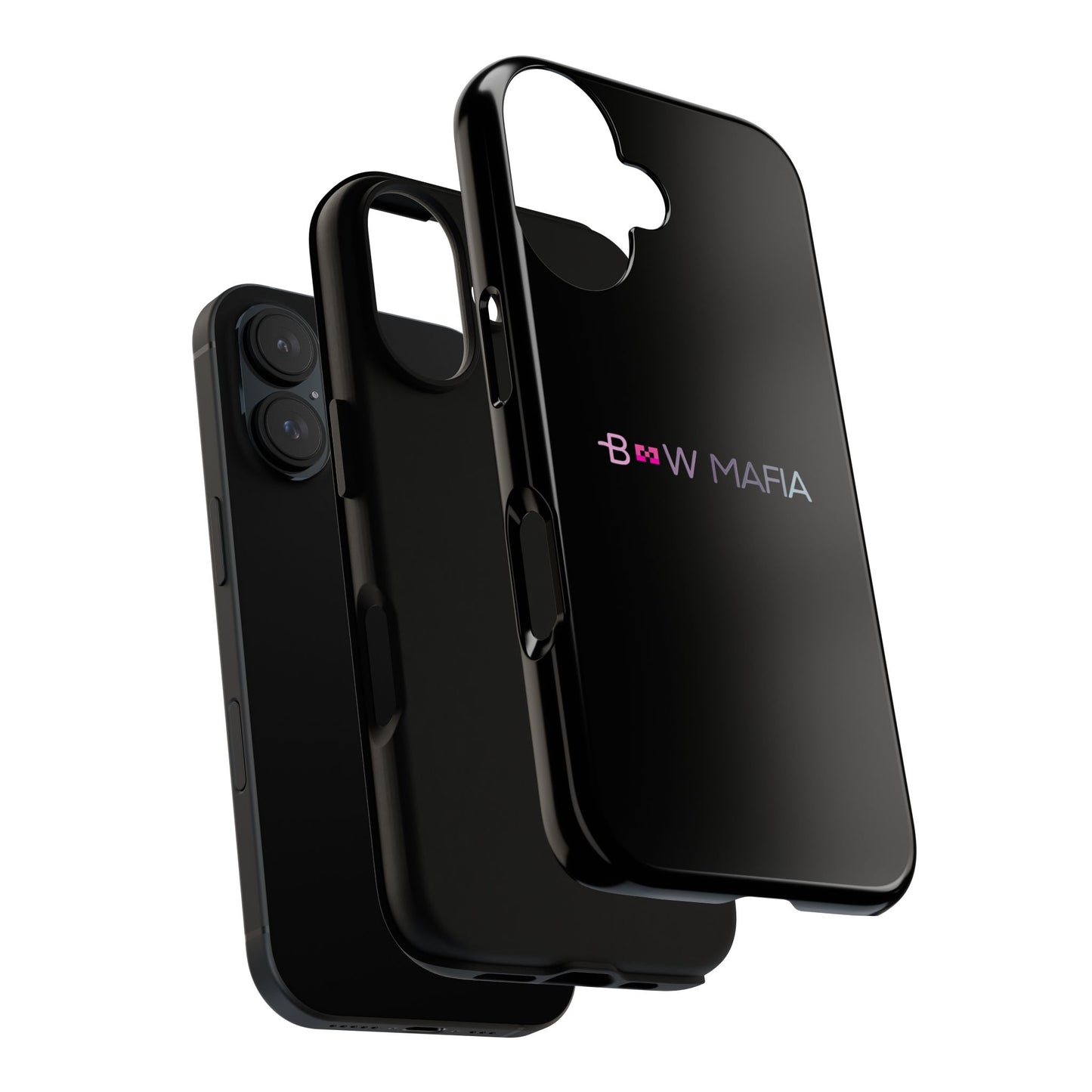 Bow Mafia Stylish Phone Case - Tough Cases with 'Bow Mafia' Design, Unique Gift for Bow Enthusiasts, Holiday Essential, Trendy Tech Gear