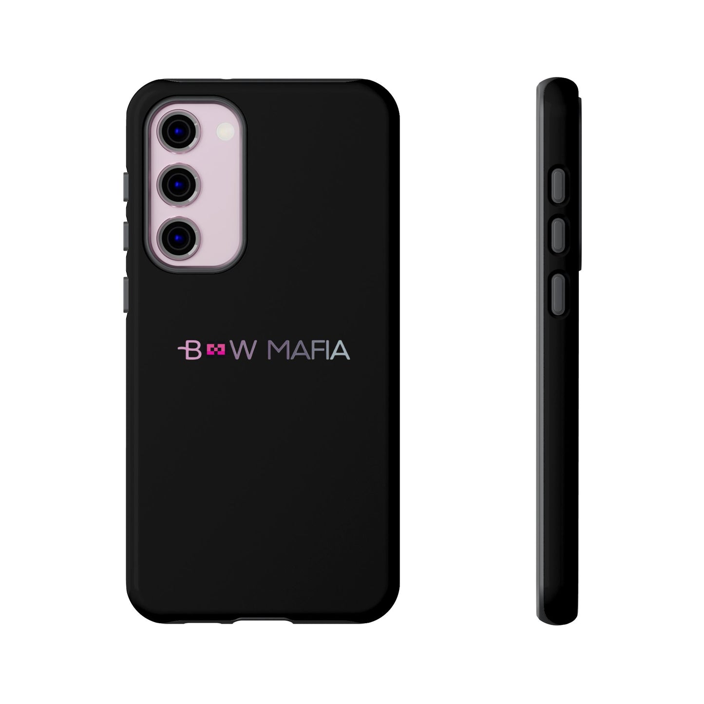 Bow Mafia Stylish Phone Case - Tough Cases with 'Bow Mafia' Design, Unique Gift for Bow Enthusiasts, Holiday Essential, Trendy Tech Gear