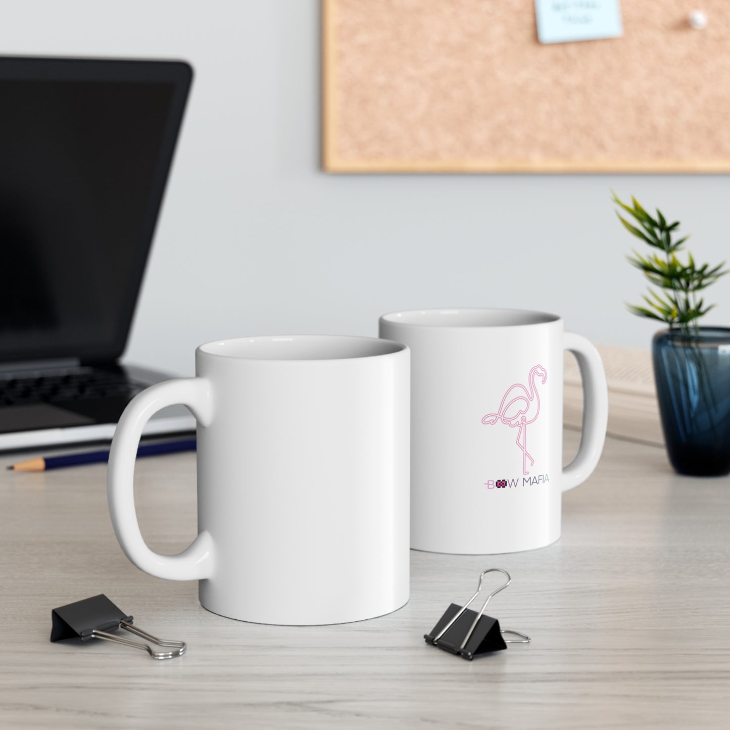 Bow Mafia Mug - Perfect for Coffee Lovers, Gift for Friends, Inspirational Tea Cup, Home Office Decor, Birthday Present