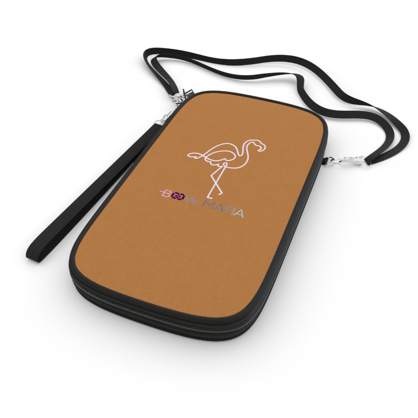 Bow Mafia Passport Wallet - Travel Accessory, Flamingo Design, Gift for Travelers, Vacation Must-Have, Summer Adventure Essentials
