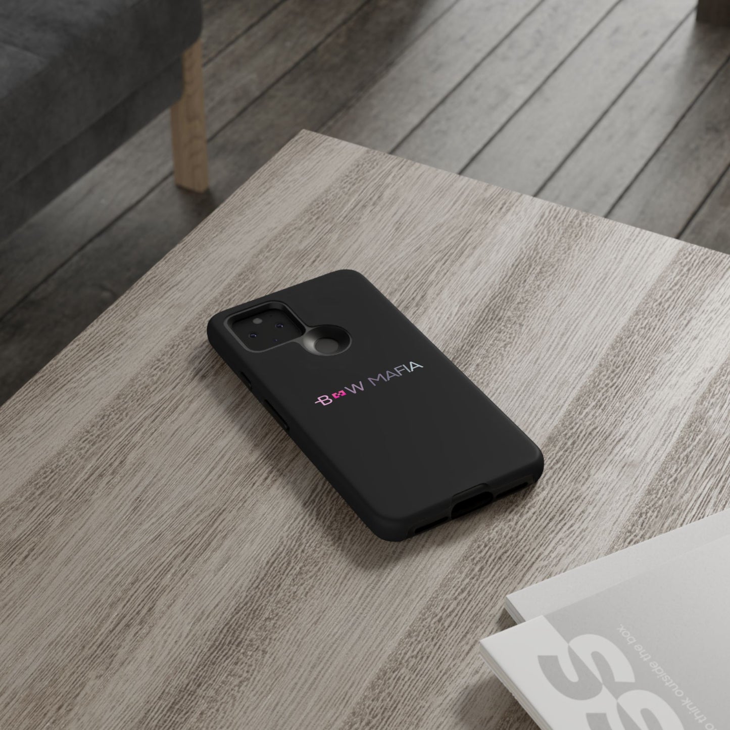 Bow Mafia Stylish Phone Case - Tough Cases with 'Bow Mafia' Design, Unique Gift for Bow Enthusiasts, Holiday Essential, Trendy Tech Gear