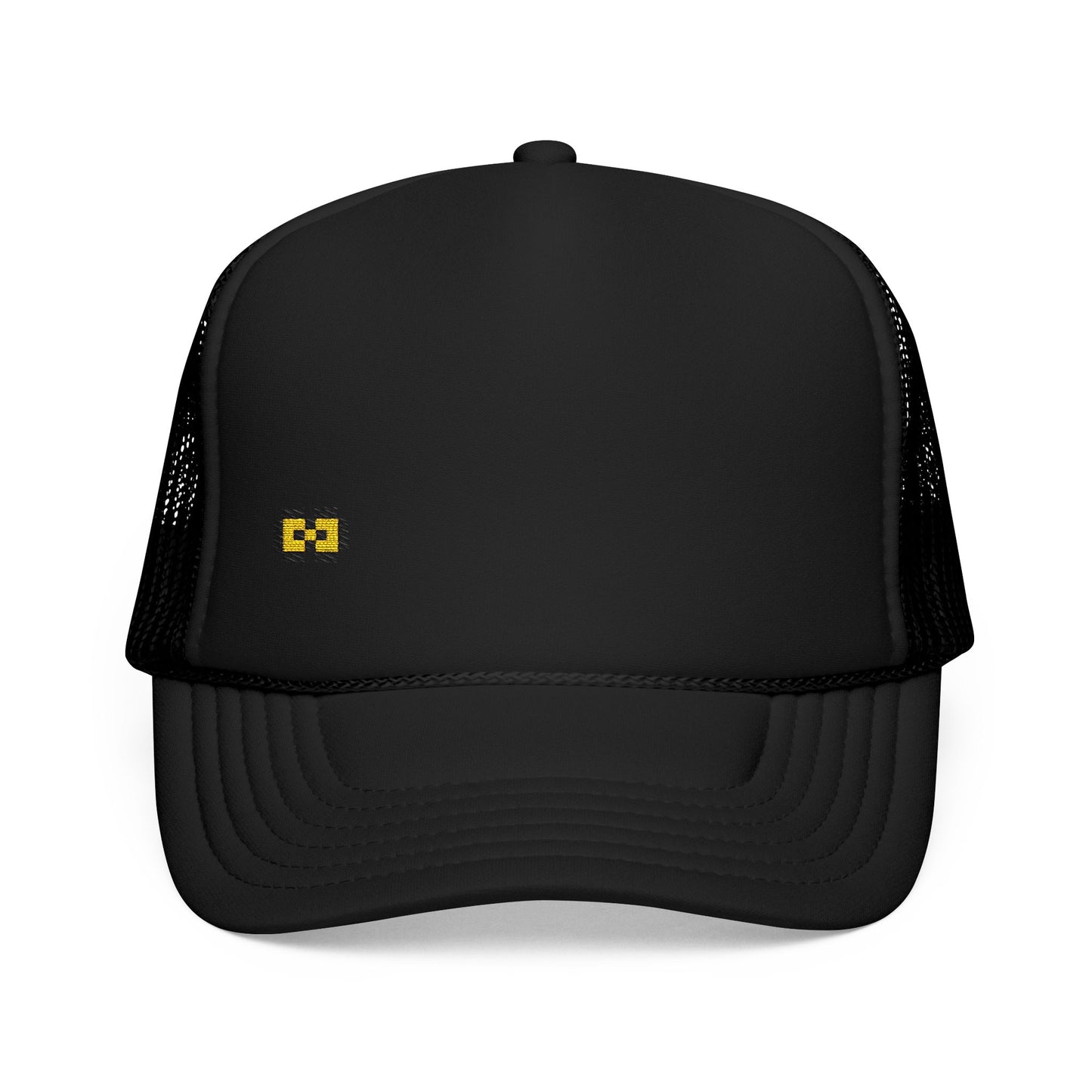 Yellow Bow - Foam Trucker Hat (Embroidery)