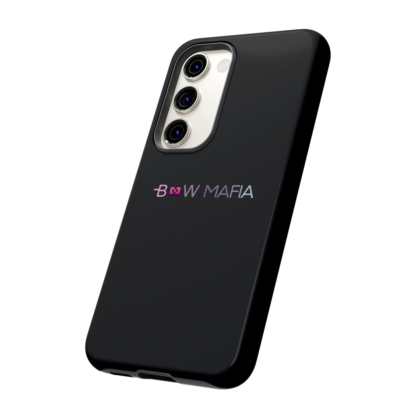 Bow Mafia Stylish Phone Case - Tough Cases with 'Bow Mafia' Design, Unique Gift for Bow Enthusiasts, Holiday Essential, Trendy Tech Gear