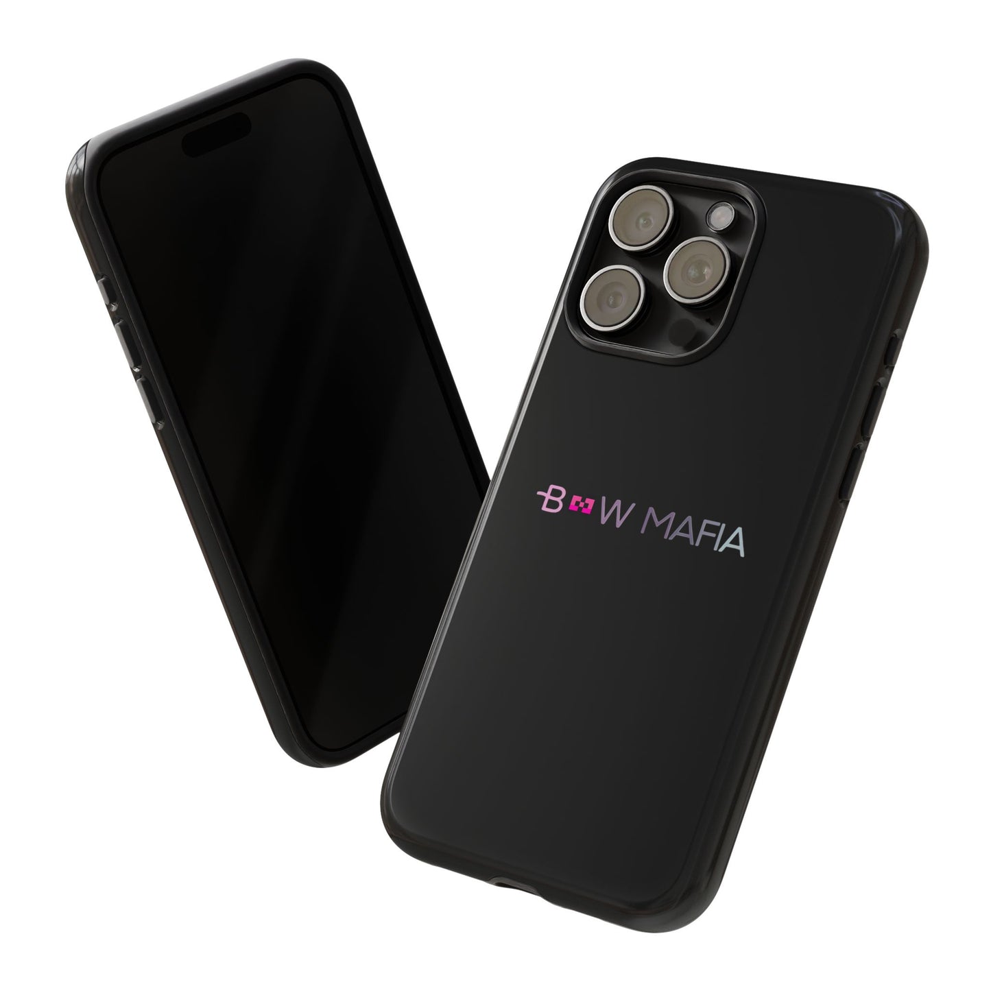 Bow Mafia Stylish Phone Case - Tough Cases with 'Bow Mafia' Design, Unique Gift for Bow Enthusiasts, Holiday Essential, Trendy Tech Gear