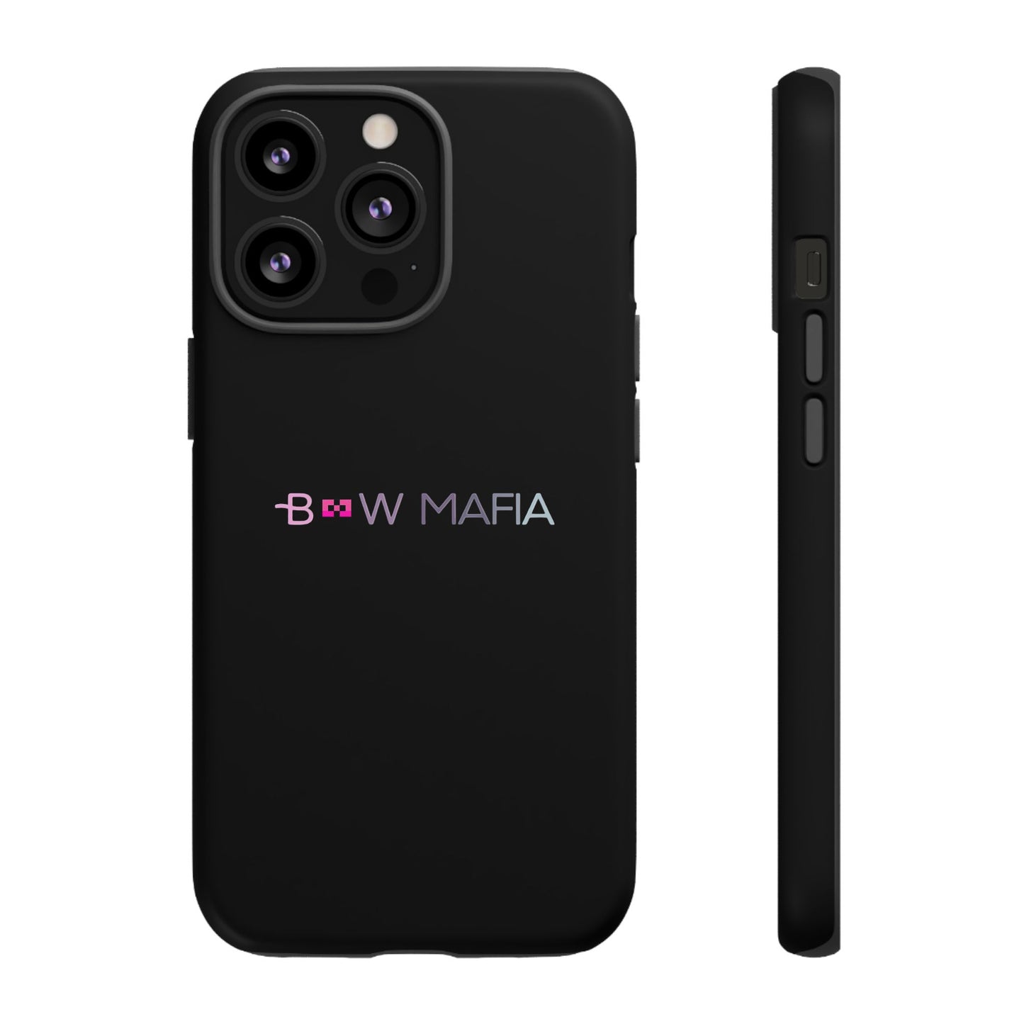 Bow Mafia Stylish Phone Case - Tough Cases with 'Bow Mafia' Design, Unique Gift for Bow Enthusiasts, Holiday Essential, Trendy Tech Gear