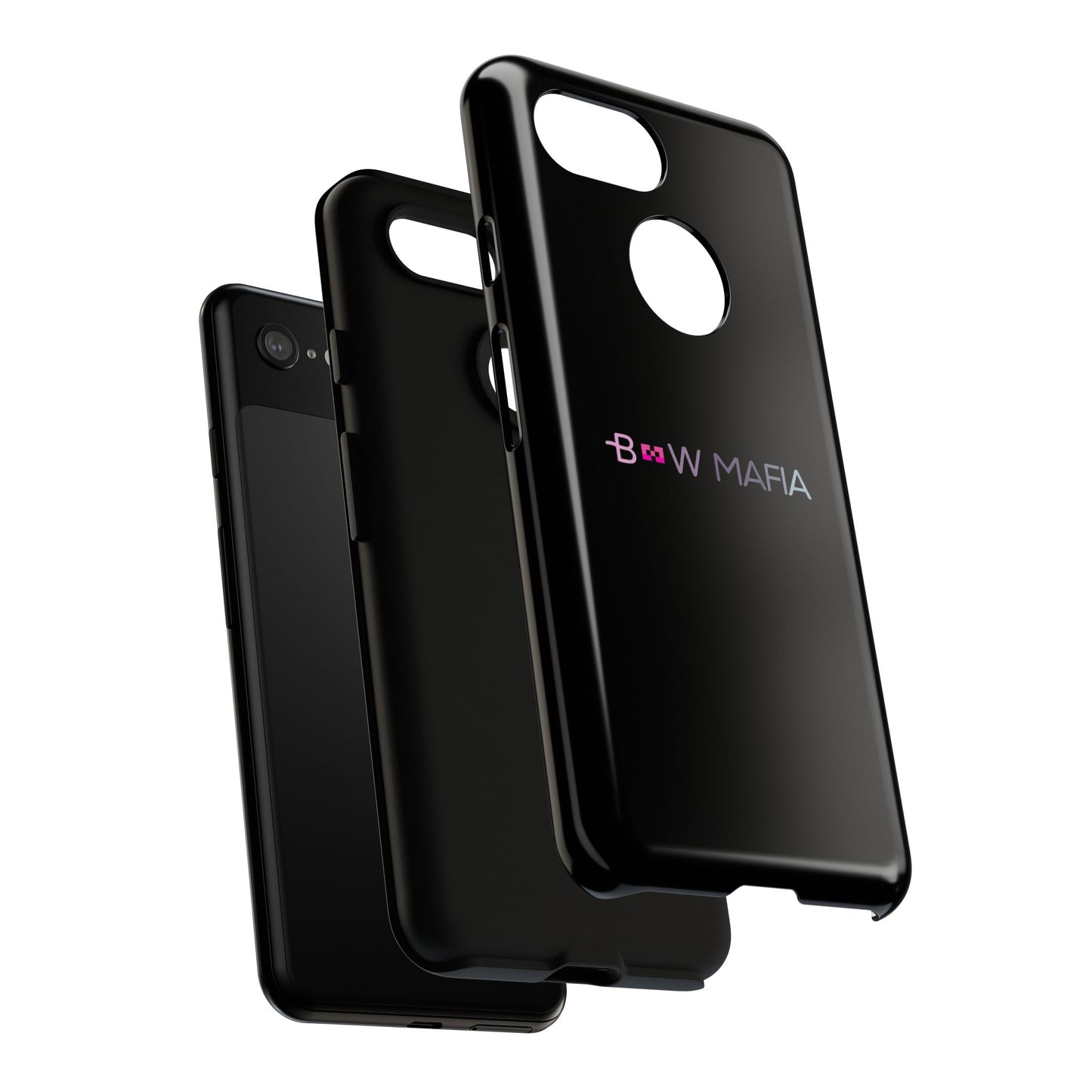 Bow Mafia Stylish Phone Case - Tough Cases with 'Bow Mafia' Design, Unique Gift for Bow Enthusiasts, Holiday Essential, Trendy Tech Gear