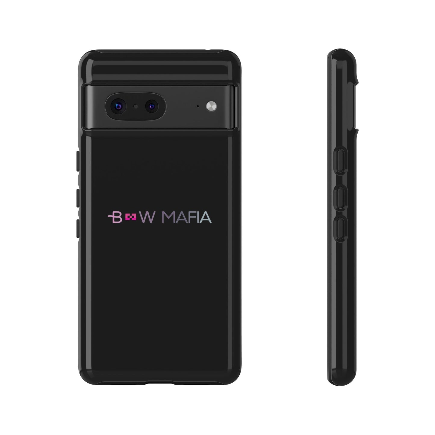 Bow Mafia Stylish Phone Case - Tough Cases with 'Bow Mafia' Design, Unique Gift for Bow Enthusiasts, Holiday Essential, Trendy Tech Gear