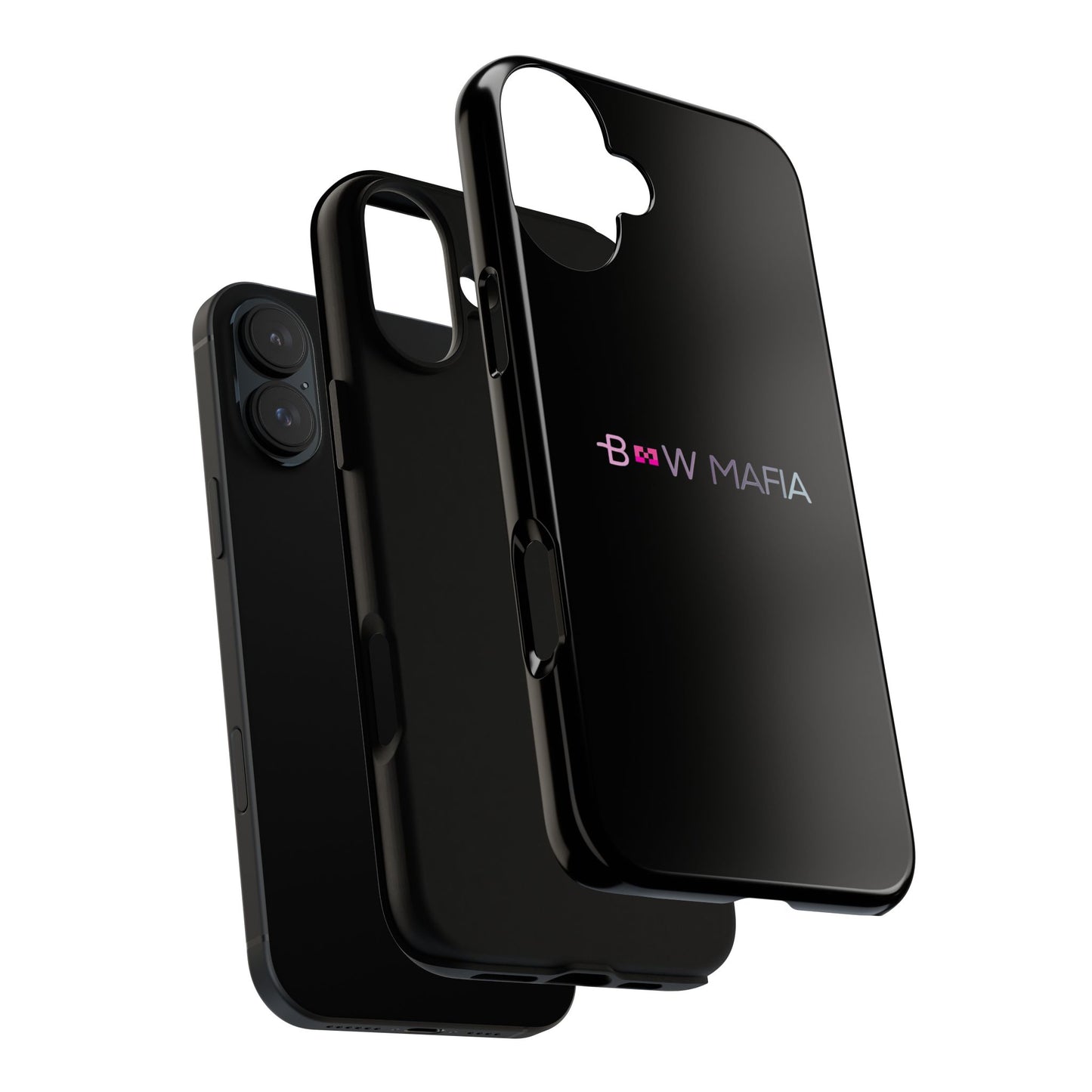 Bow Mafia Stylish Phone Case - Tough Cases with 'Bow Mafia' Design, Unique Gift for Bow Enthusiasts, Holiday Essential, Trendy Tech Gear